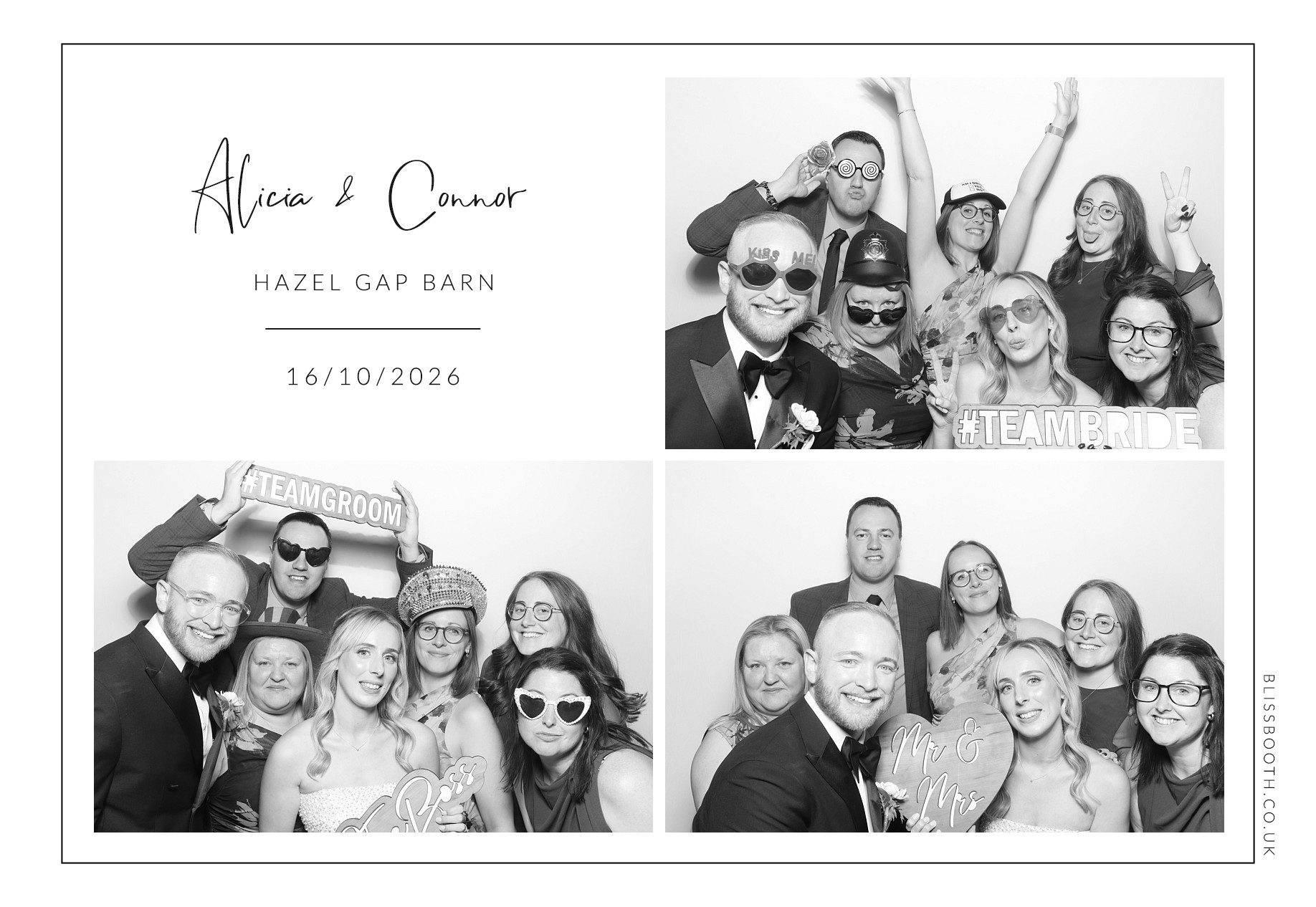 Alicia and  Connor | View more photos from the event at gallery.blissbooth.co.uk/u/BlissBooth/Alicia-and-Connor