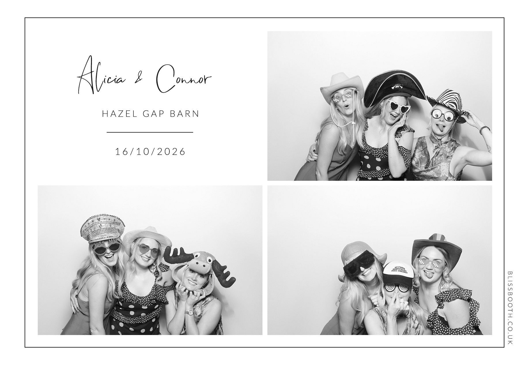 Alicia and  Connor | View more photos from the event at gallery.blissbooth.co.uk/u/BlissBooth/Alicia-and-Connor