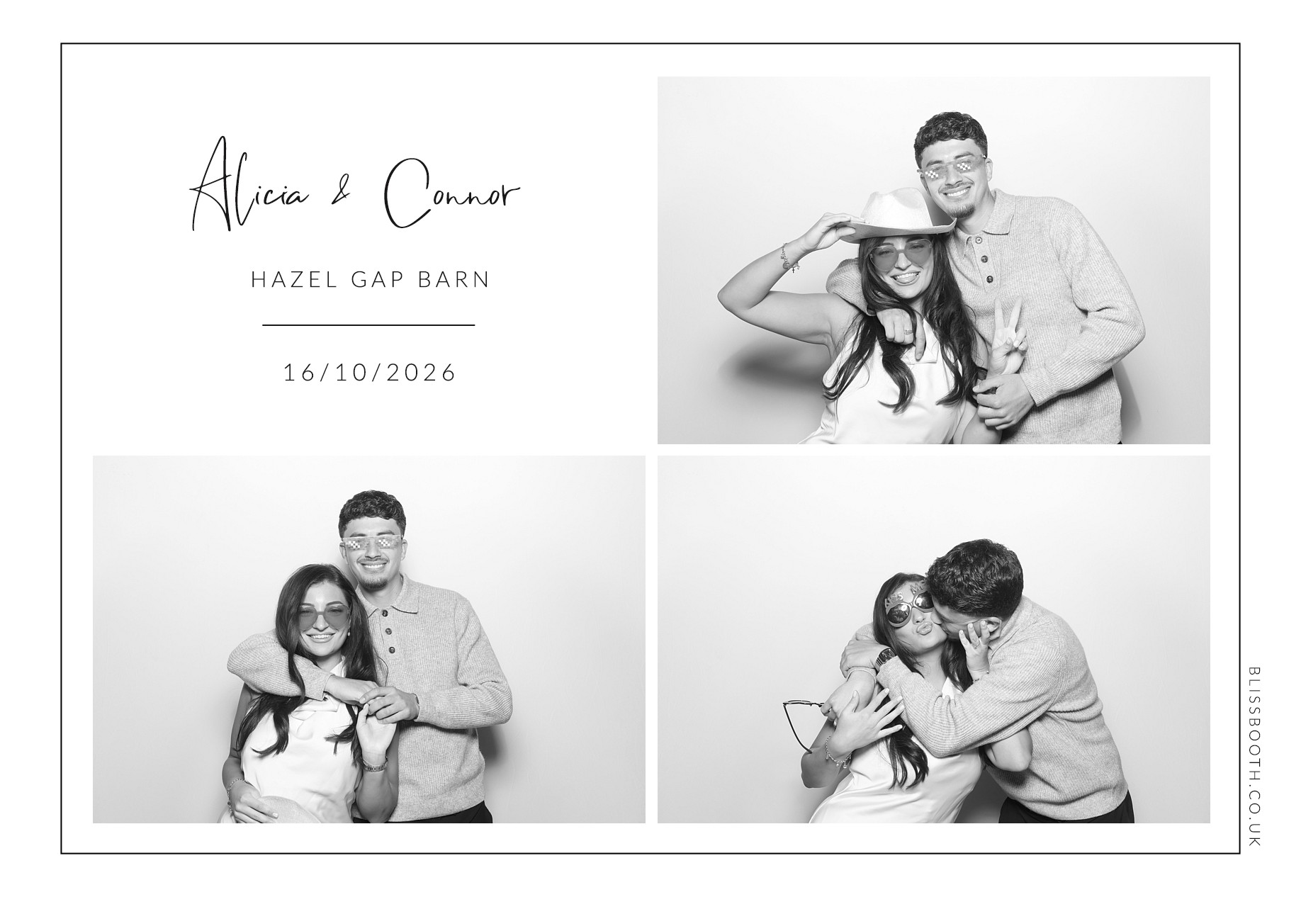 Alicia and  Connor | View more photos from the event at gallery.blissbooth.co.uk/u/BlissBooth/Alicia-and-Connor