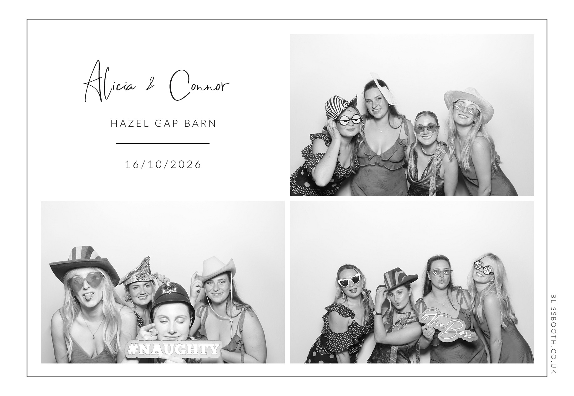 Alicia and  Connor | View more photos from the event at gallery.blissbooth.co.uk/u/BlissBooth/Alicia-and-Connor