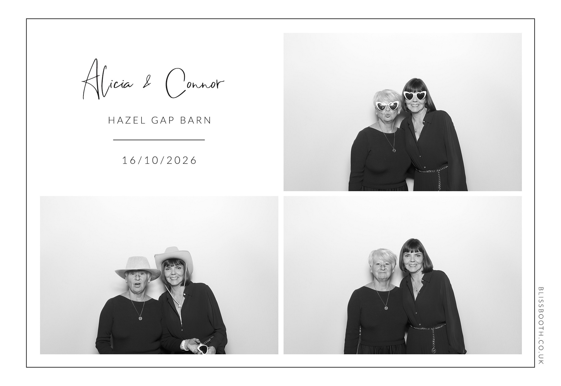Alicia and  Connor | View more photos from the event at gallery.blissbooth.co.uk/u/BlissBooth/Alicia-and-Connor