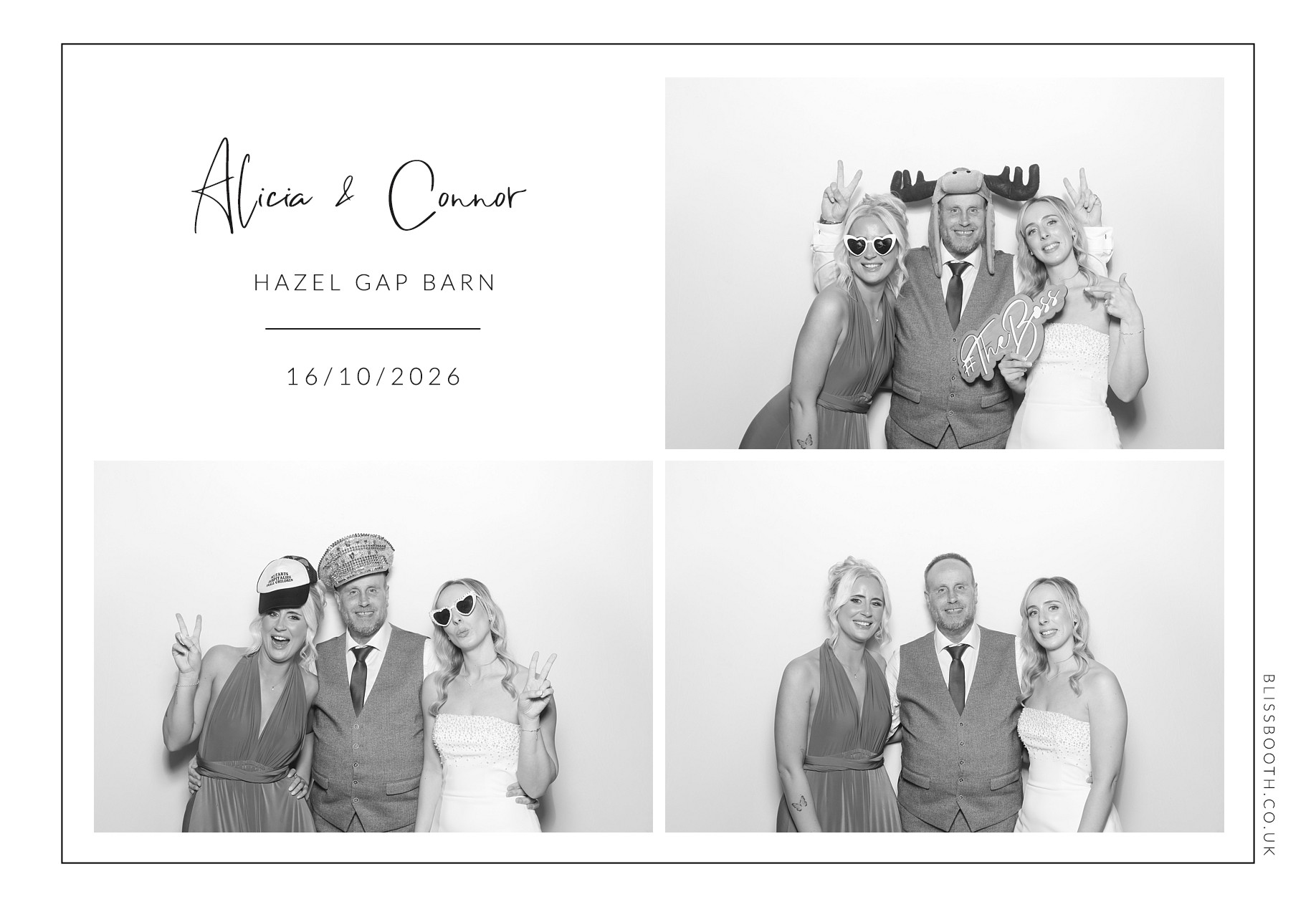 Alicia and  Connor | View more photos from the event at gallery.blissbooth.co.uk/u/BlissBooth/Alicia-and-Connor