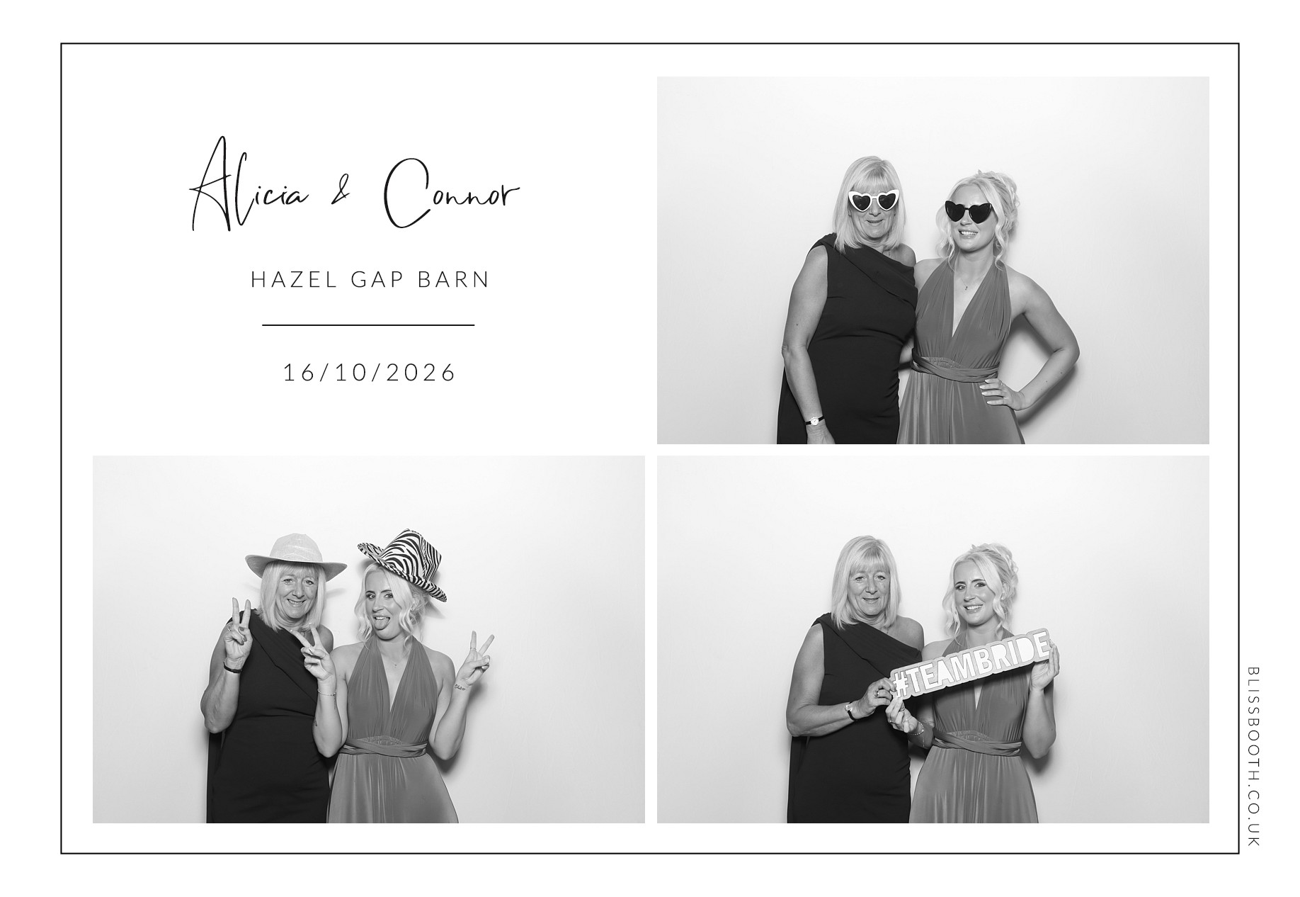Alicia and  Connor | View more photos from the event at gallery.blissbooth.co.uk/u/BlissBooth/Alicia-and-Connor
