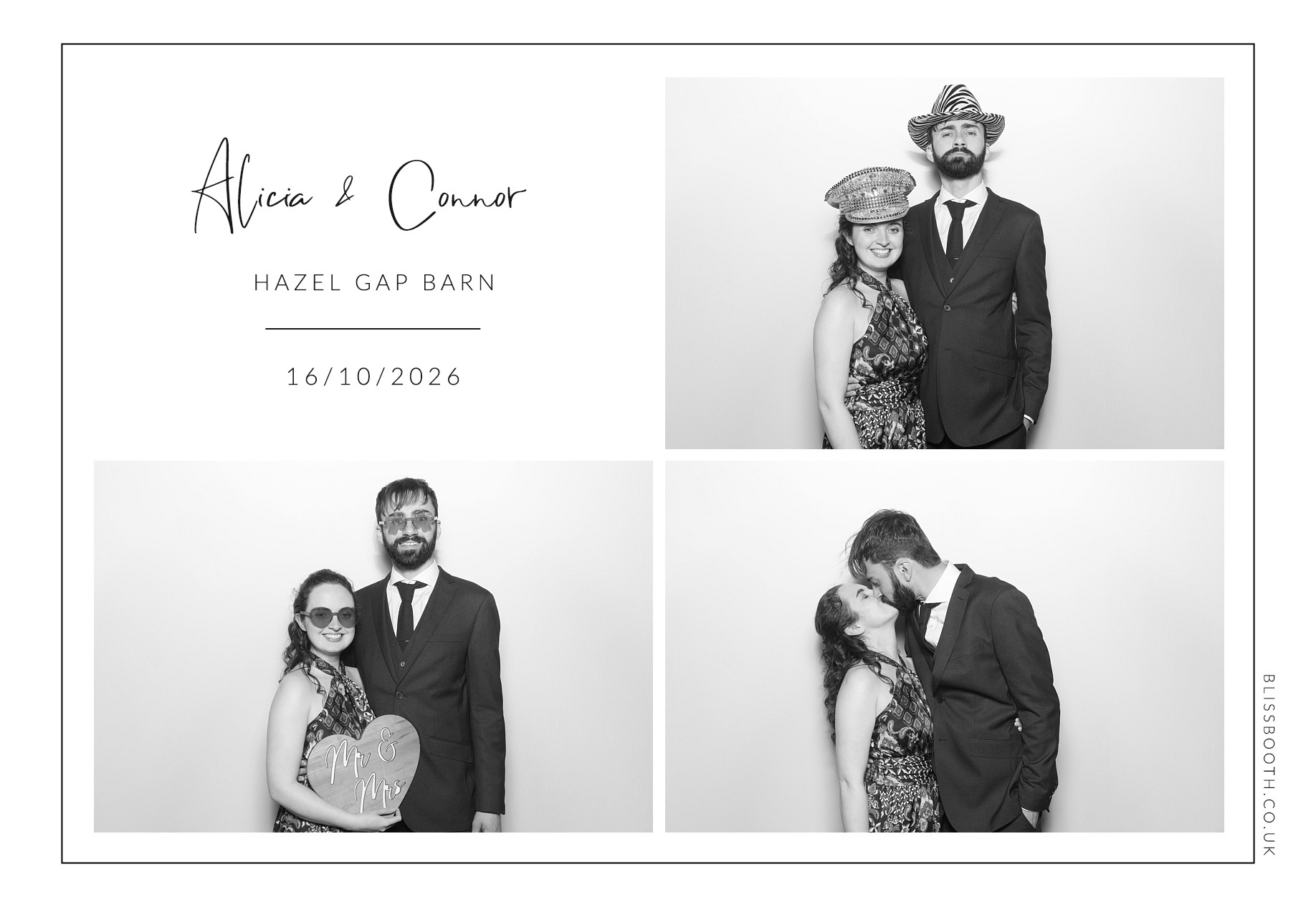 Alicia and  Connor | View more photos from the event at gallery.blissbooth.co.uk/u/BlissBooth/Alicia-and-Connor