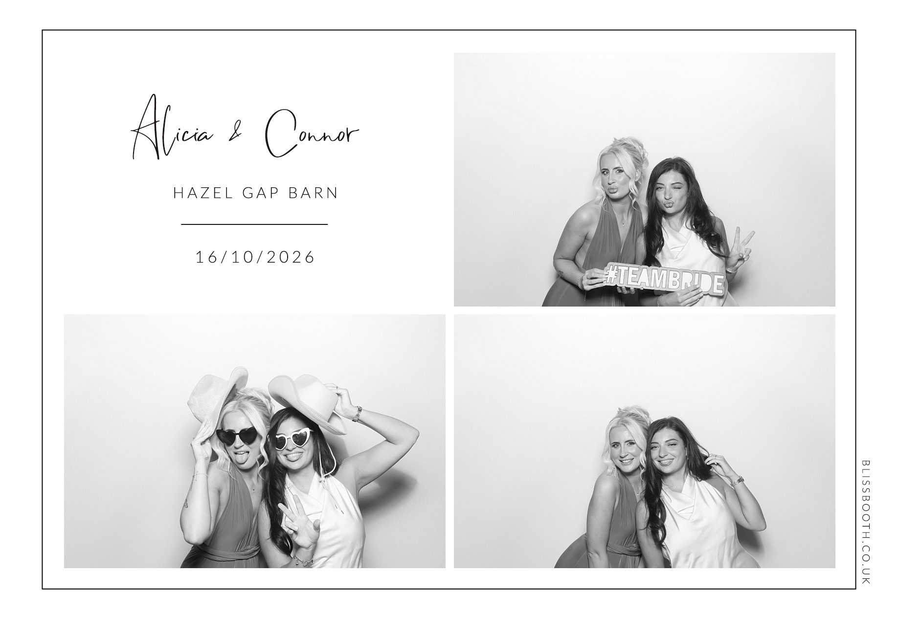 Alicia and  Connor | View more photos from the event at gallery.blissbooth.co.uk/u/BlissBooth/Alicia-and-Connor