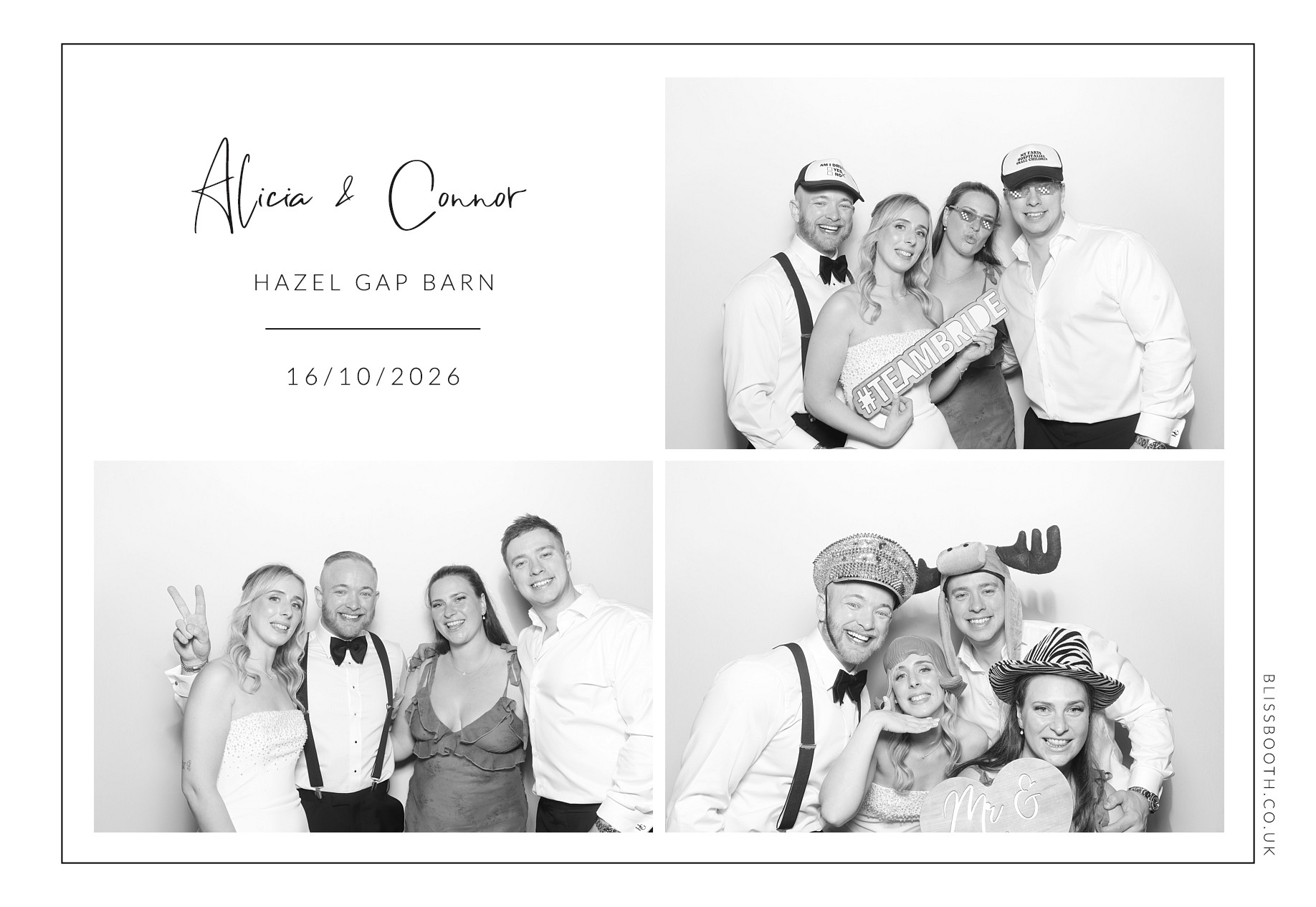 Alicia and  Connor | View more photos from the event at gallery.blissbooth.co.uk/u/BlissBooth/Alicia-and-Connor