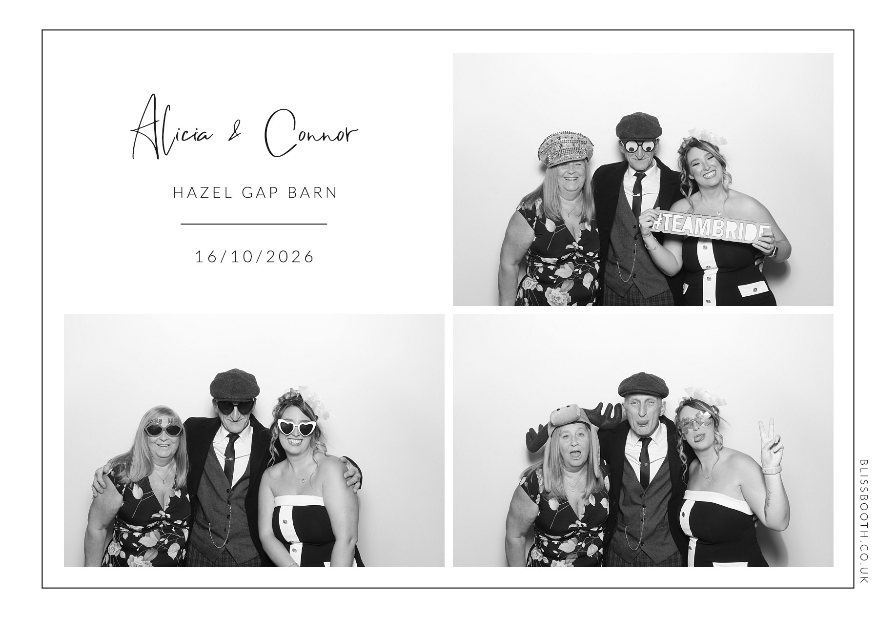 Alicia and  Connor | View more photos from the event at gallery.blissbooth.co.uk/u/BlissBooth/Alicia-and-Connor