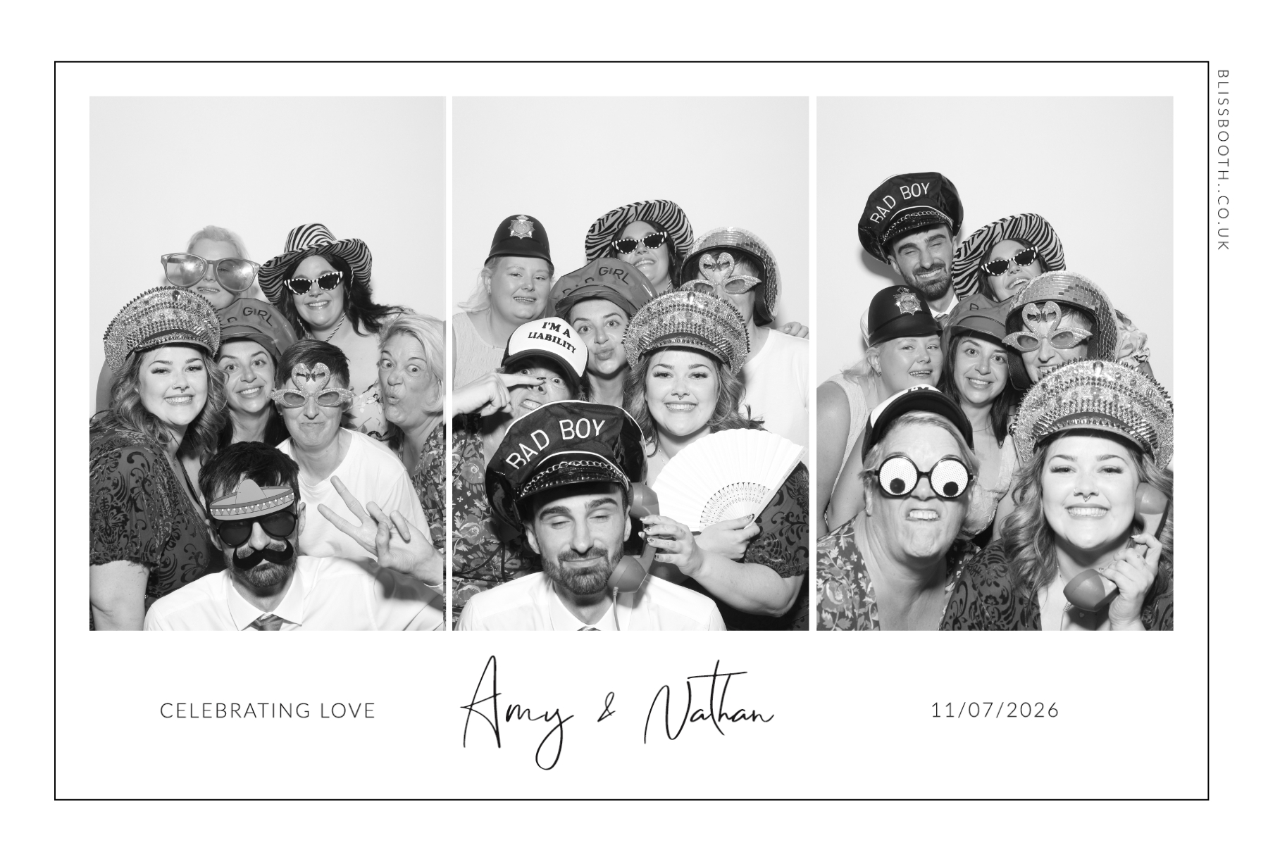 Amy and Nathan | View more photos from the event at gallery.blissbooth.co.uk/u/BlissBooth/Amy-and-Nathan