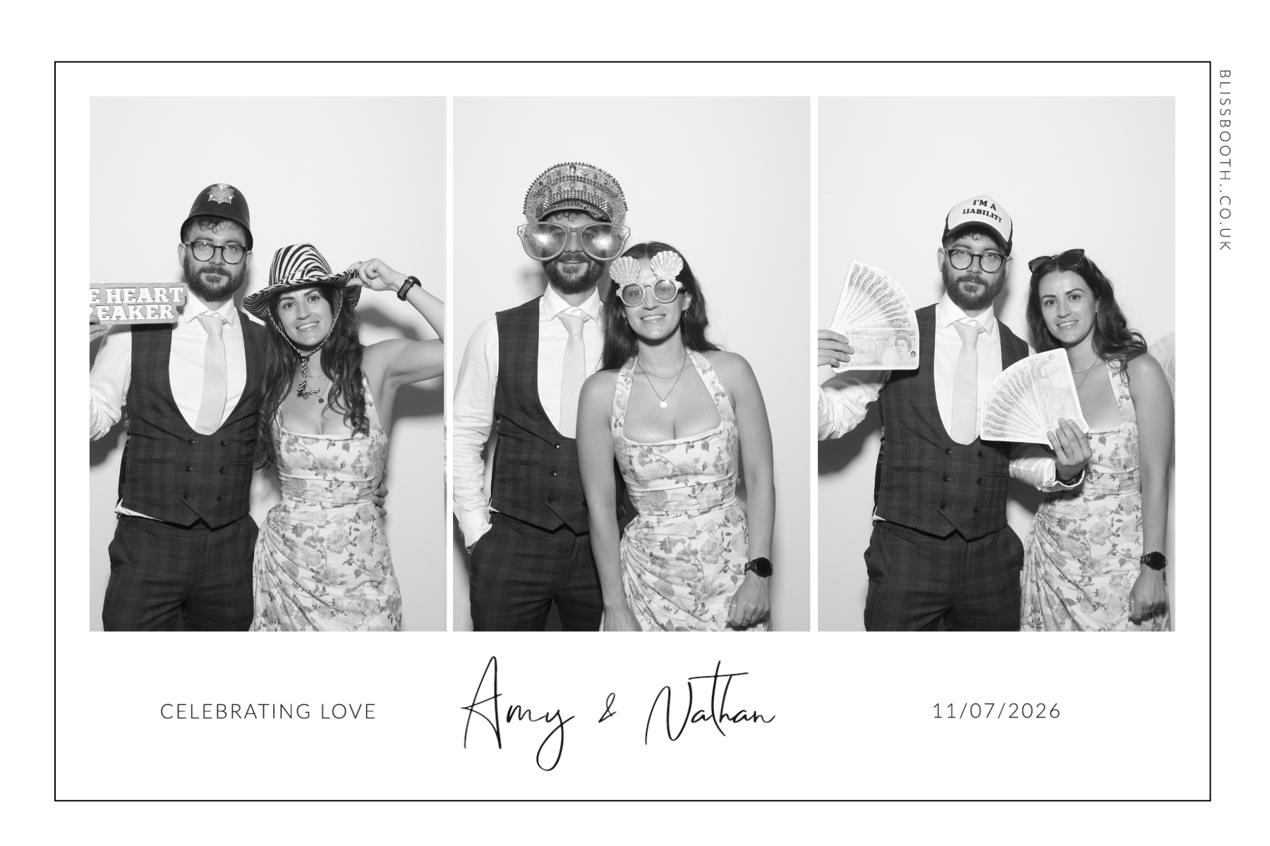 Amy and Nathan | View more photos from the event at gallery.blissbooth.co.uk/u/BlissBooth/Amy-and-Nathan