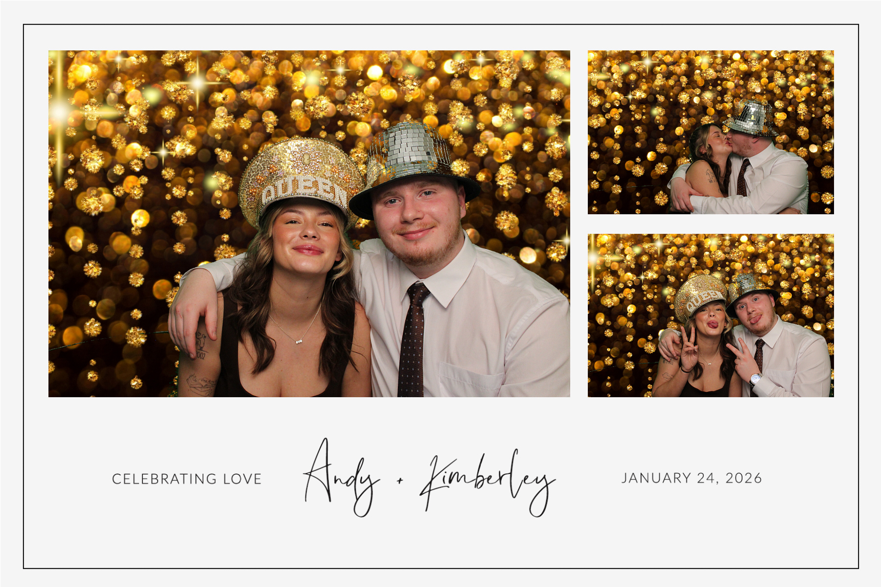 Andy + Kimberley | View more photos from the event at gallery.blissbooth.co.uk/u/BlissBooth/Andy-Kimberley
