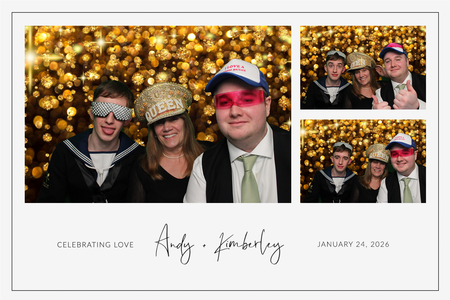 Andy + Kimberley | View more photos from the event at gallery.blissbooth.co.uk/u/BlissBooth/Andy-Kimberley