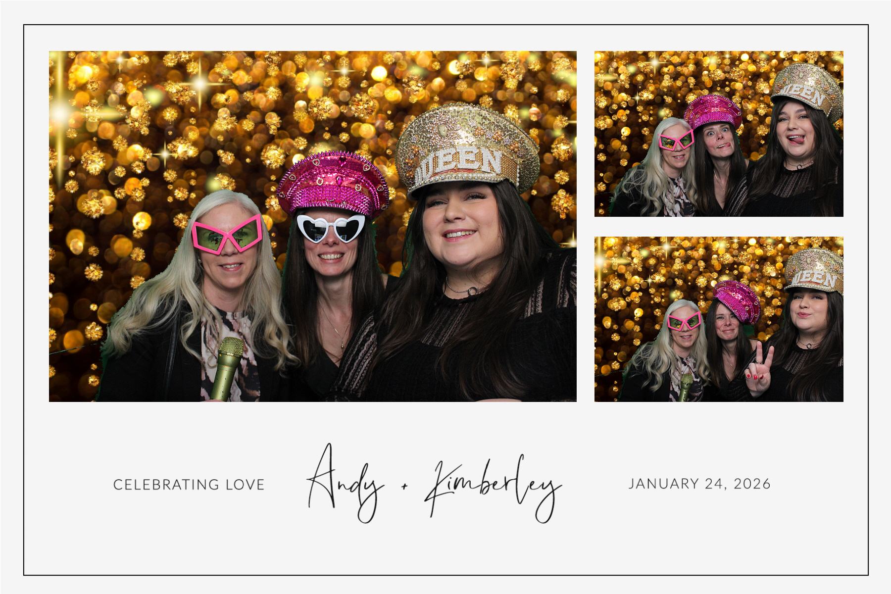 Andy + Kimberley | View more photos from the event at gallery.blissbooth.co.uk/u/BlissBooth/Andy-Kimberley