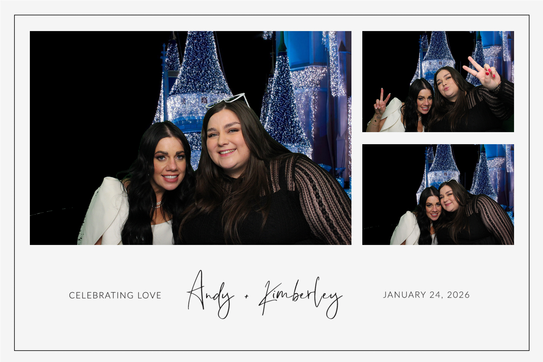 Andy + Kimberley | View more photos from the event at gallery.blissbooth.co.uk/u/BlissBooth/Andy-Kimberley