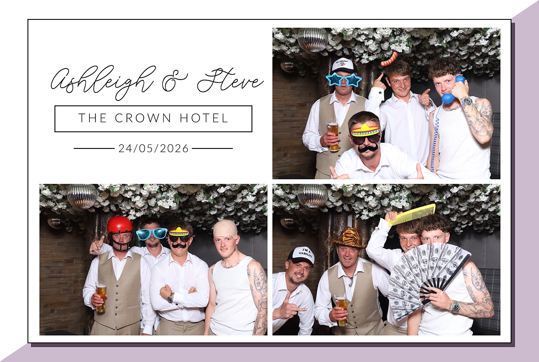 Ashleigh and Steve | View more photos from the event at gallery.blissbooth.co.uk/u/BlissBooth/Ashleigh-and-Steve