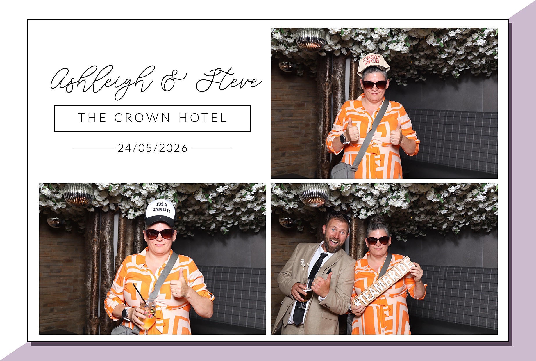 Ashleigh and Steve | View more photos from the event at gallery.blissbooth.co.uk/u/BlissBooth/Ashleigh-and-Steve