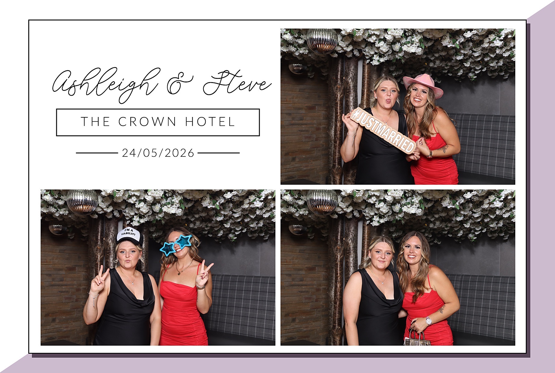 Ashleigh and Steve | View more photos from the event at gallery.blissbooth.co.uk/u/BlissBooth/Ashleigh-and-Steve