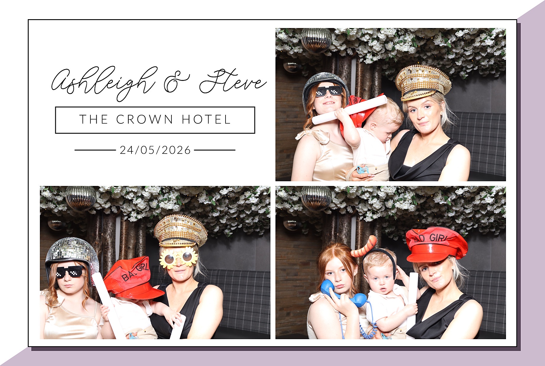 Ashleigh and Steve | View more photos from the event at gallery.blissbooth.co.uk/u/BlissBooth/Ashleigh-and-Steve