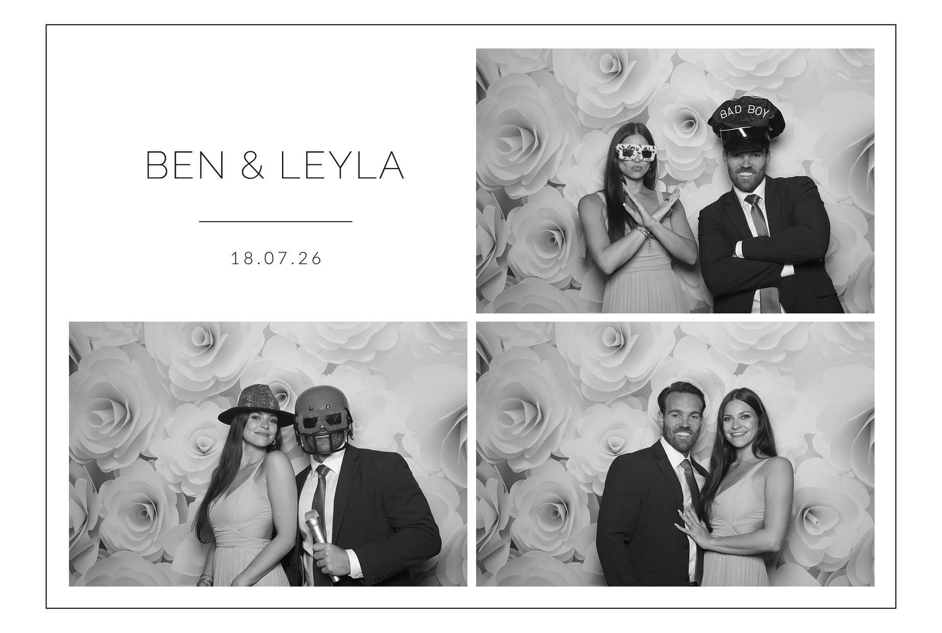 Ben and Layla | View more photos from the event at gallery.blissbooth.co.uk/u/BlissBooth/Ben-and-Layla
