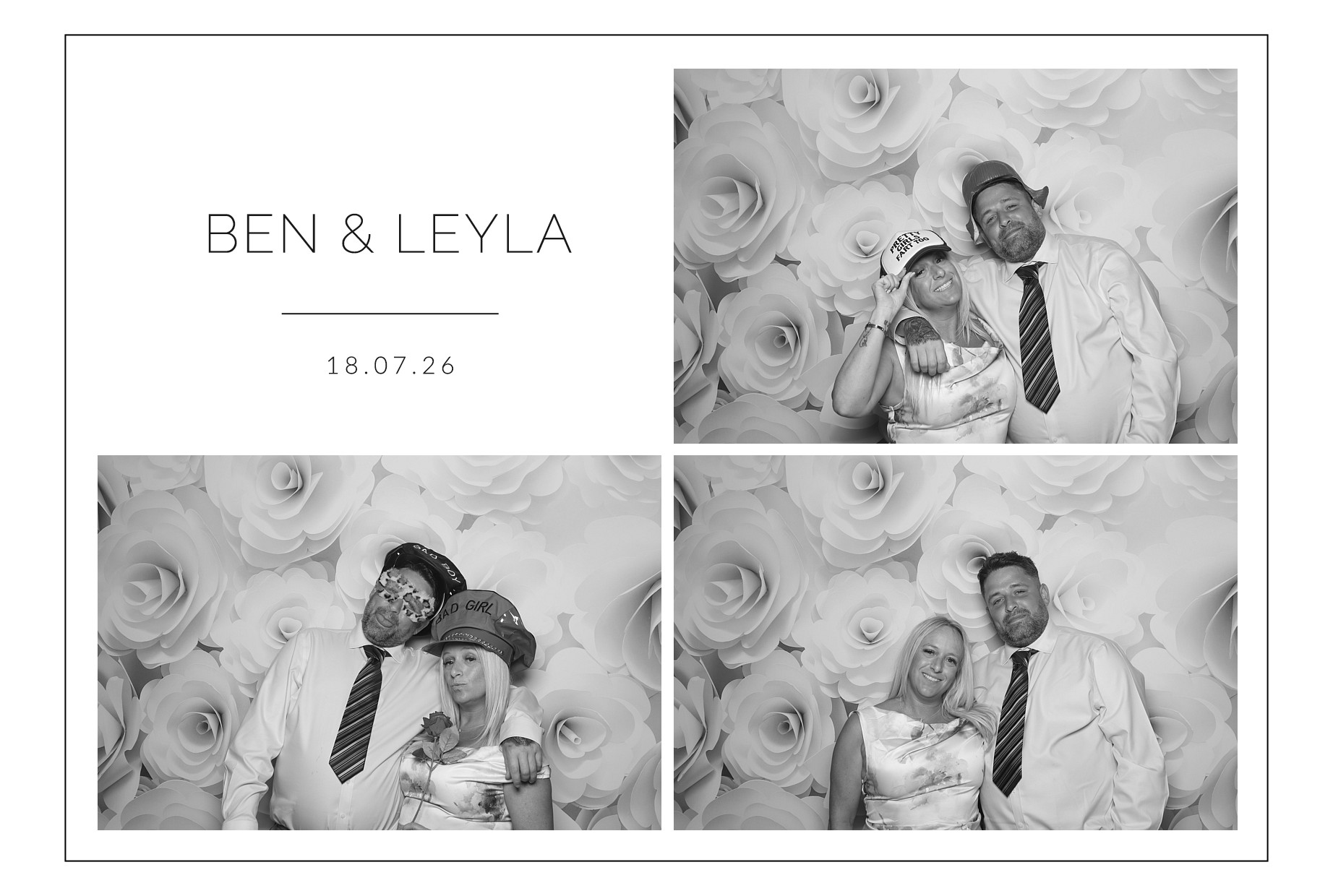 Ben and Layla | View more photos from the event at gallery.blissbooth.co.uk/u/BlissBooth/Ben-and-Layla