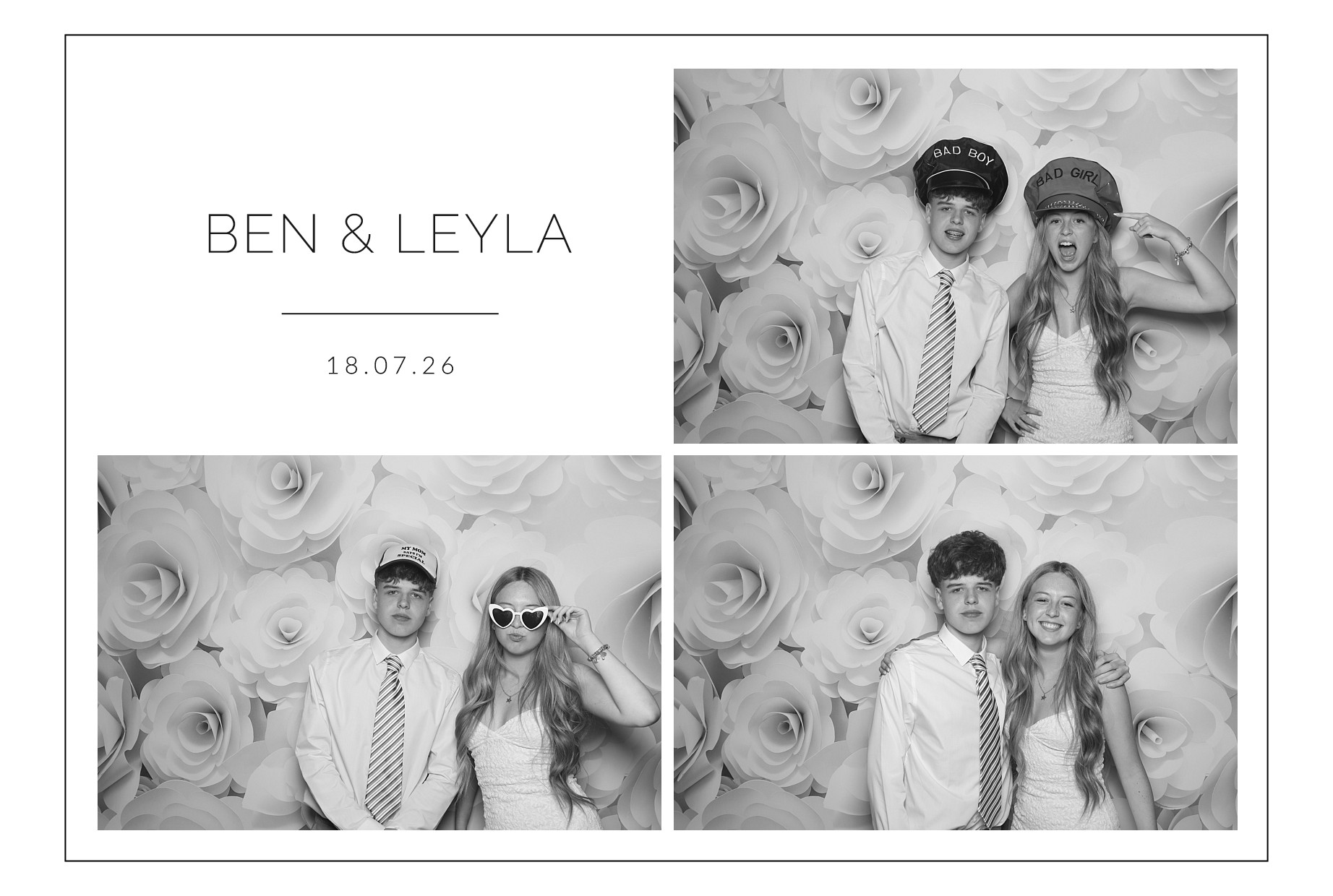 Ben and Layla | View more photos from the event at gallery.blissbooth.co.uk/u/BlissBooth/Ben-and-Layla