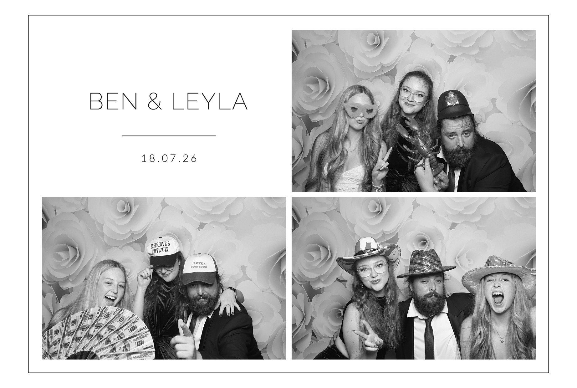 Ben and Layla | View more photos from the event at gallery.blissbooth.co.uk/u/BlissBooth/Ben-and-Layla