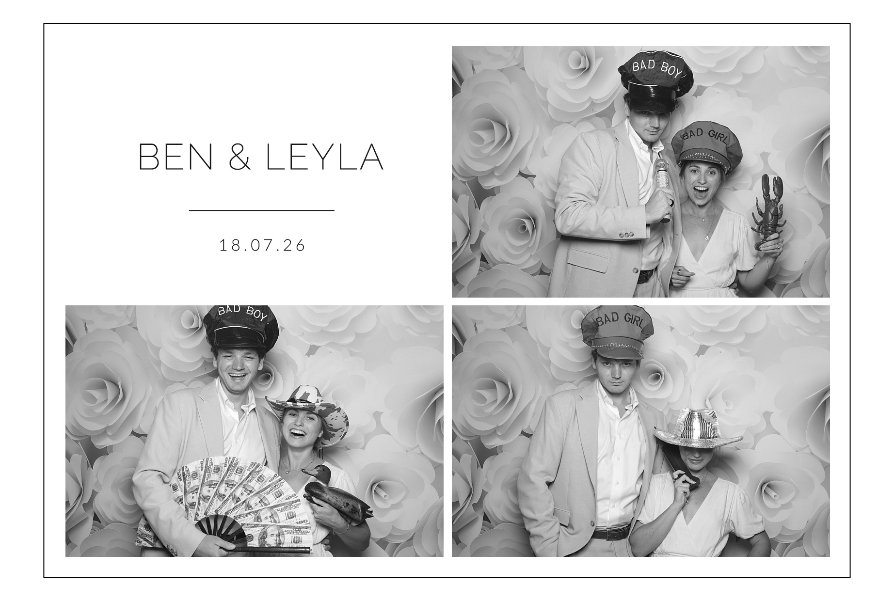 Ben and Layla | View more photos from the event at gallery.blissbooth.co.uk/u/BlissBooth/Ben-and-Layla