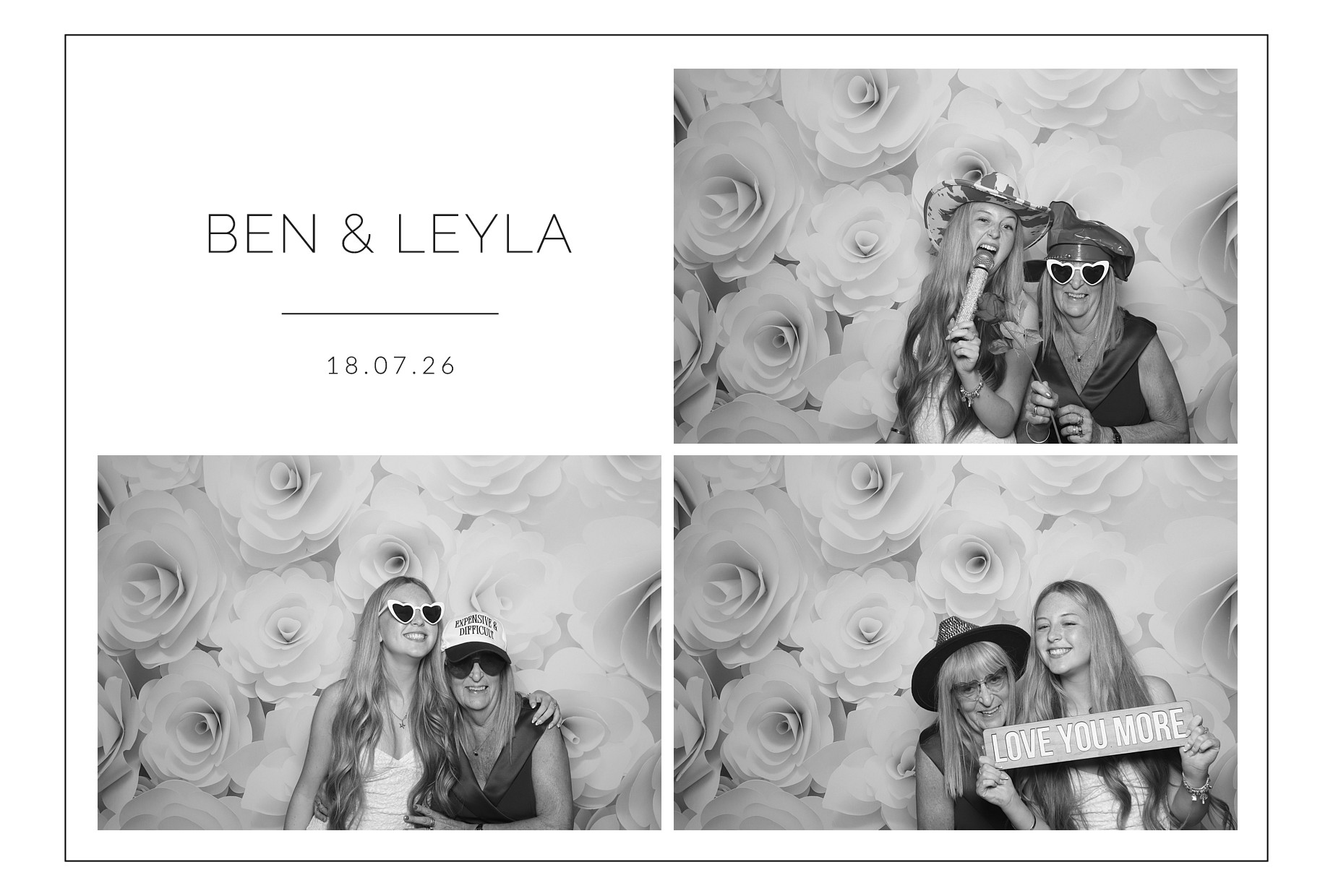 Ben and Layla | View more photos from the event at gallery.blissbooth.co.uk/u/BlissBooth/Ben-and-Layla