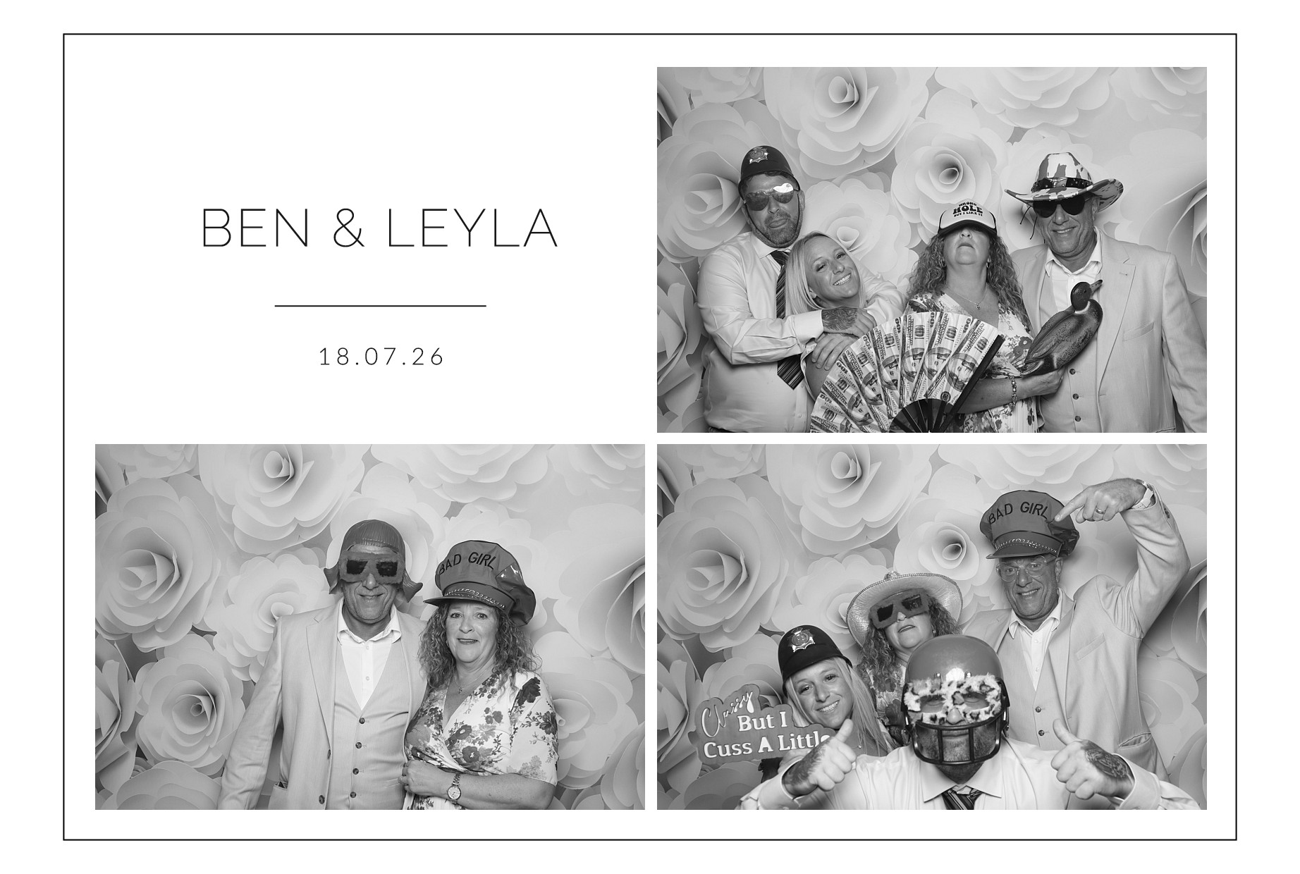 Ben and Layla | View more photos from the event at gallery.blissbooth.co.uk/u/BlissBooth/Ben-and-Layla
