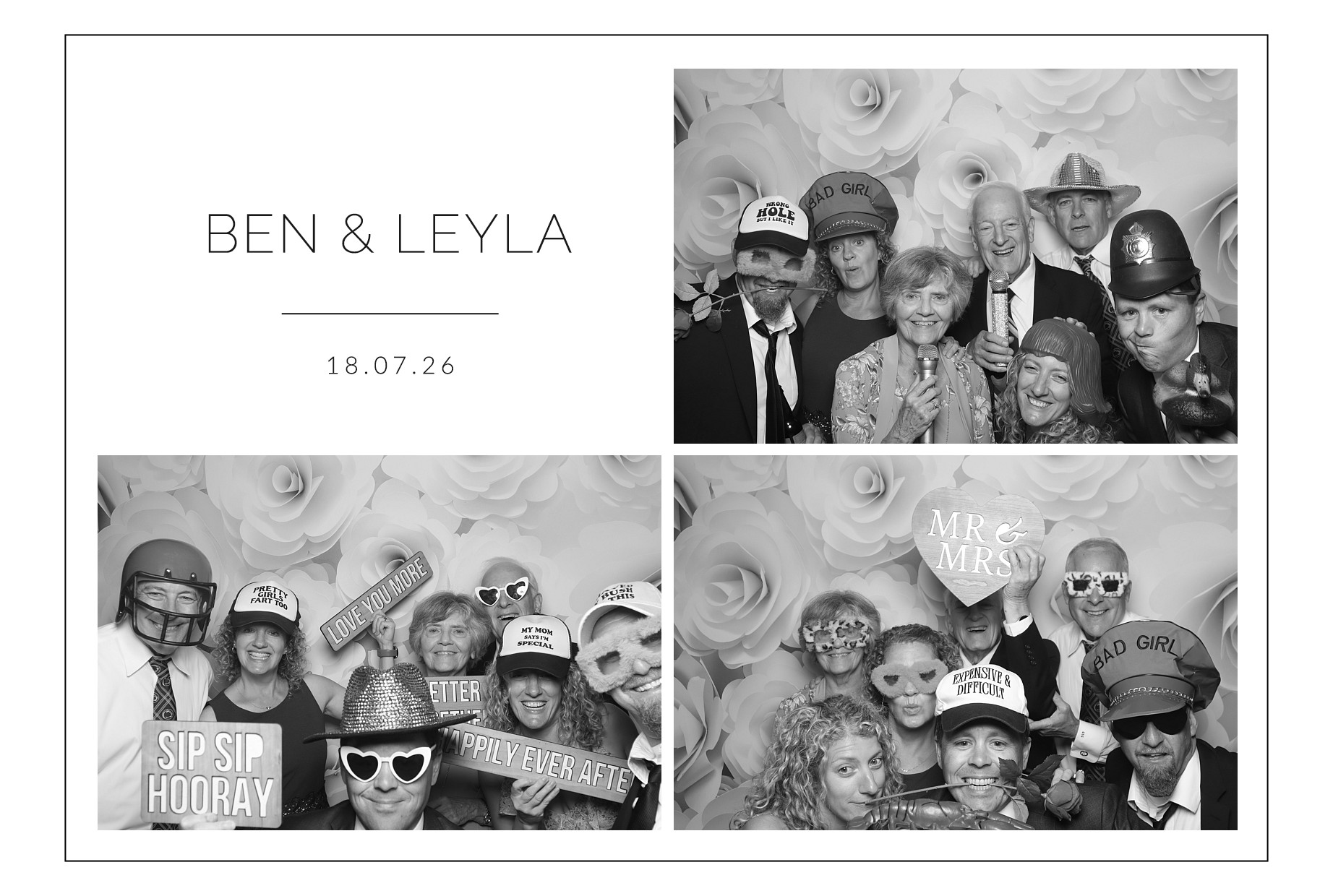 Ben and Layla | View more photos from the event at gallery.blissbooth.co.uk/u/BlissBooth/Ben-and-Layla