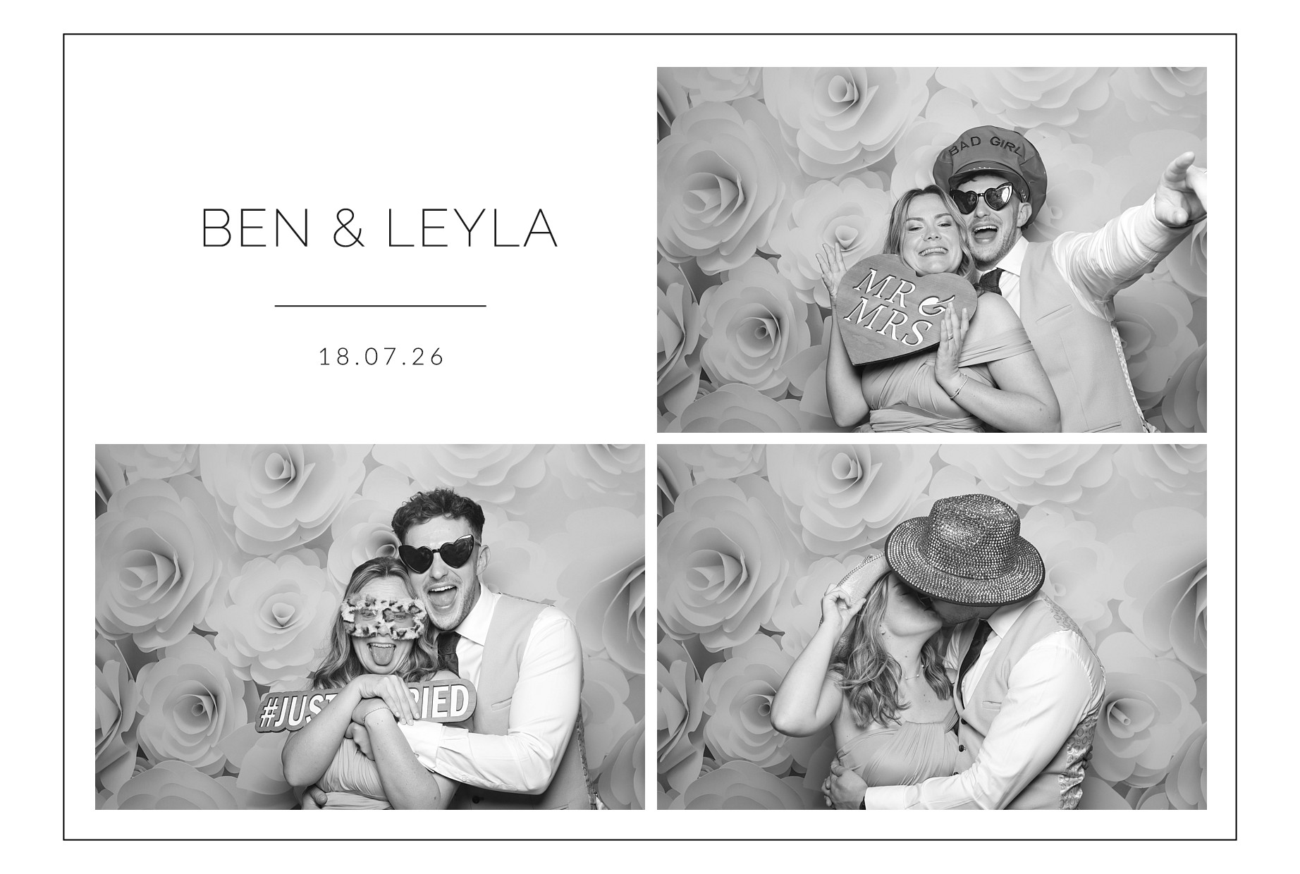 Ben and Layla | View more photos from the event at gallery.blissbooth.co.uk/u/BlissBooth/Ben-and-Layla