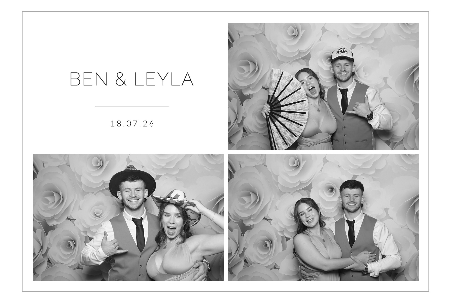 Ben and Layla | View more photos from the event at gallery.blissbooth.co.uk/u/BlissBooth/Ben-and-Layla