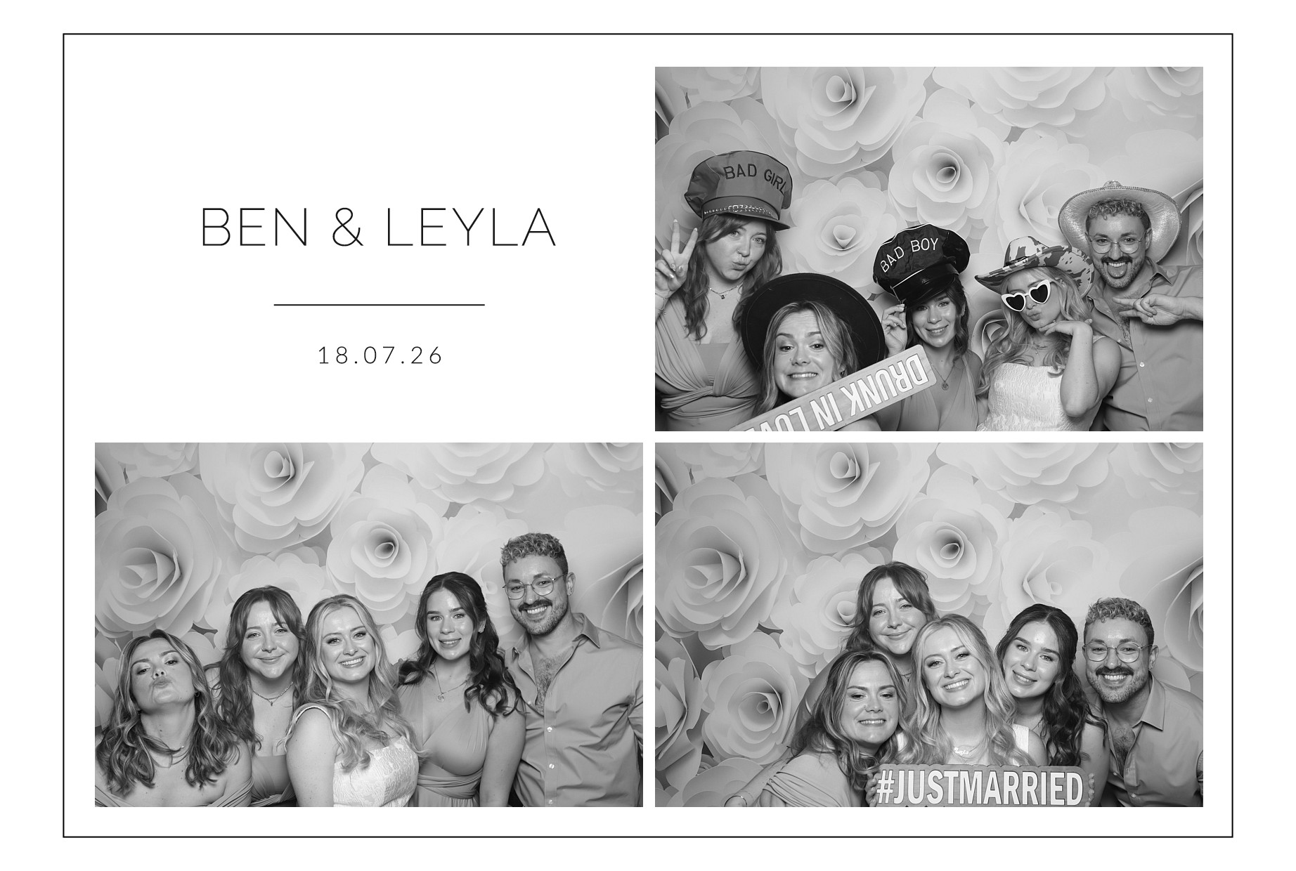 Ben and Layla | View more photos from the event at gallery.blissbooth.co.uk/u/BlissBooth/Ben-and-Layla