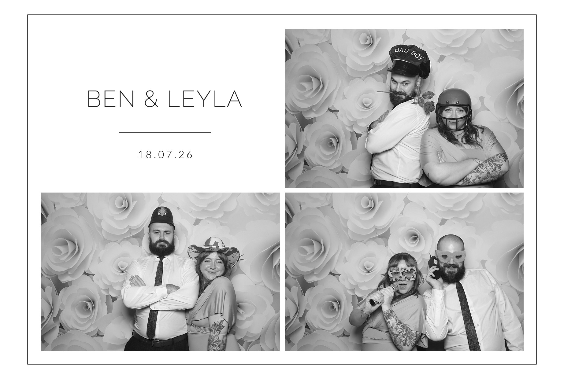 Ben and Layla | View more photos from the event at gallery.blissbooth.co.uk/u/BlissBooth/Ben-and-Layla