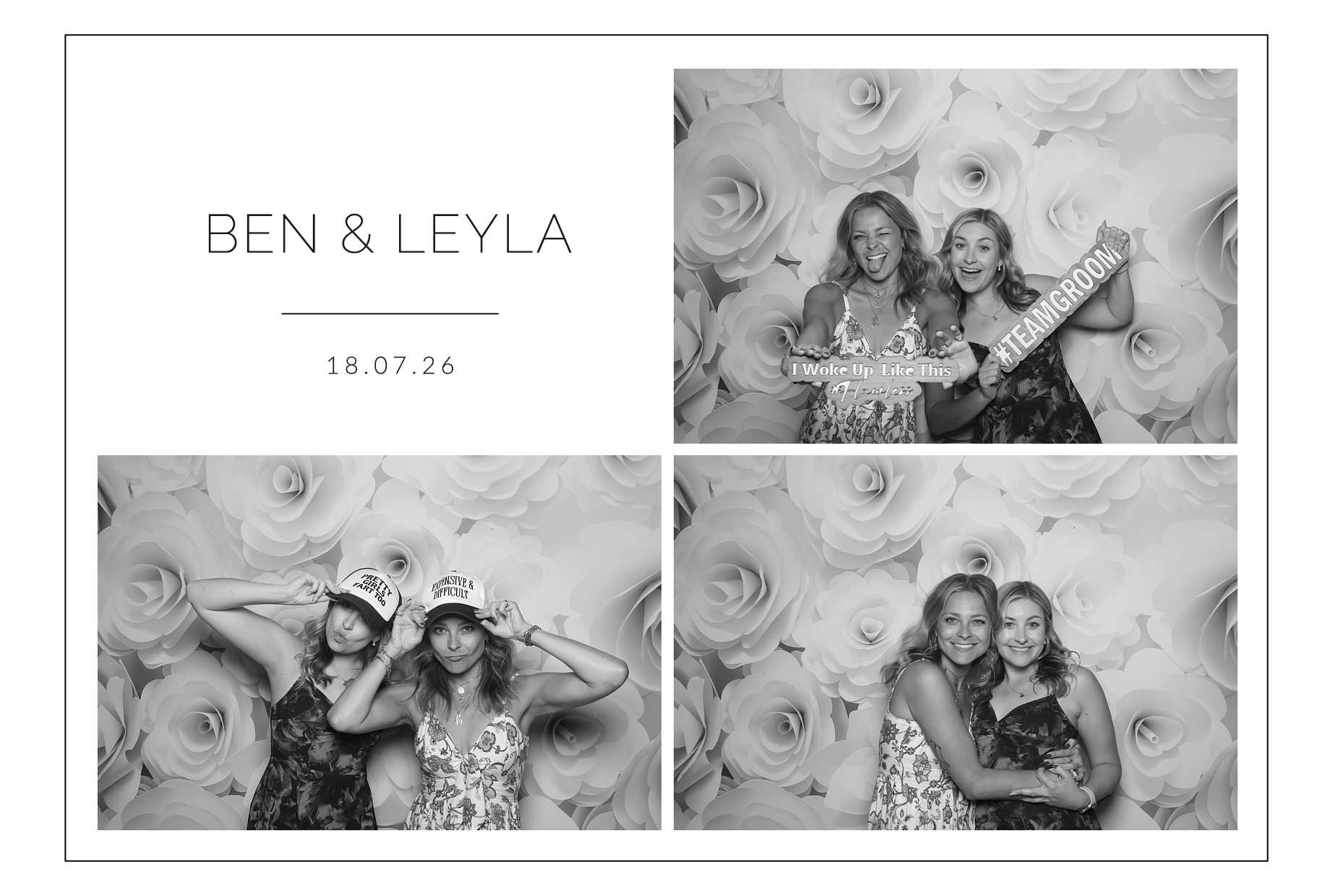 Ben and Layla | View more photos from the event at gallery.blissbooth.co.uk/u/BlissBooth/Ben-and-Layla