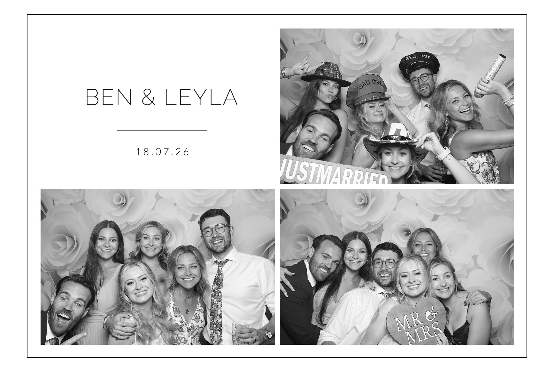Ben and Layla | View more photos from the event at gallery.blissbooth.co.uk/u/BlissBooth/Ben-and-Layla