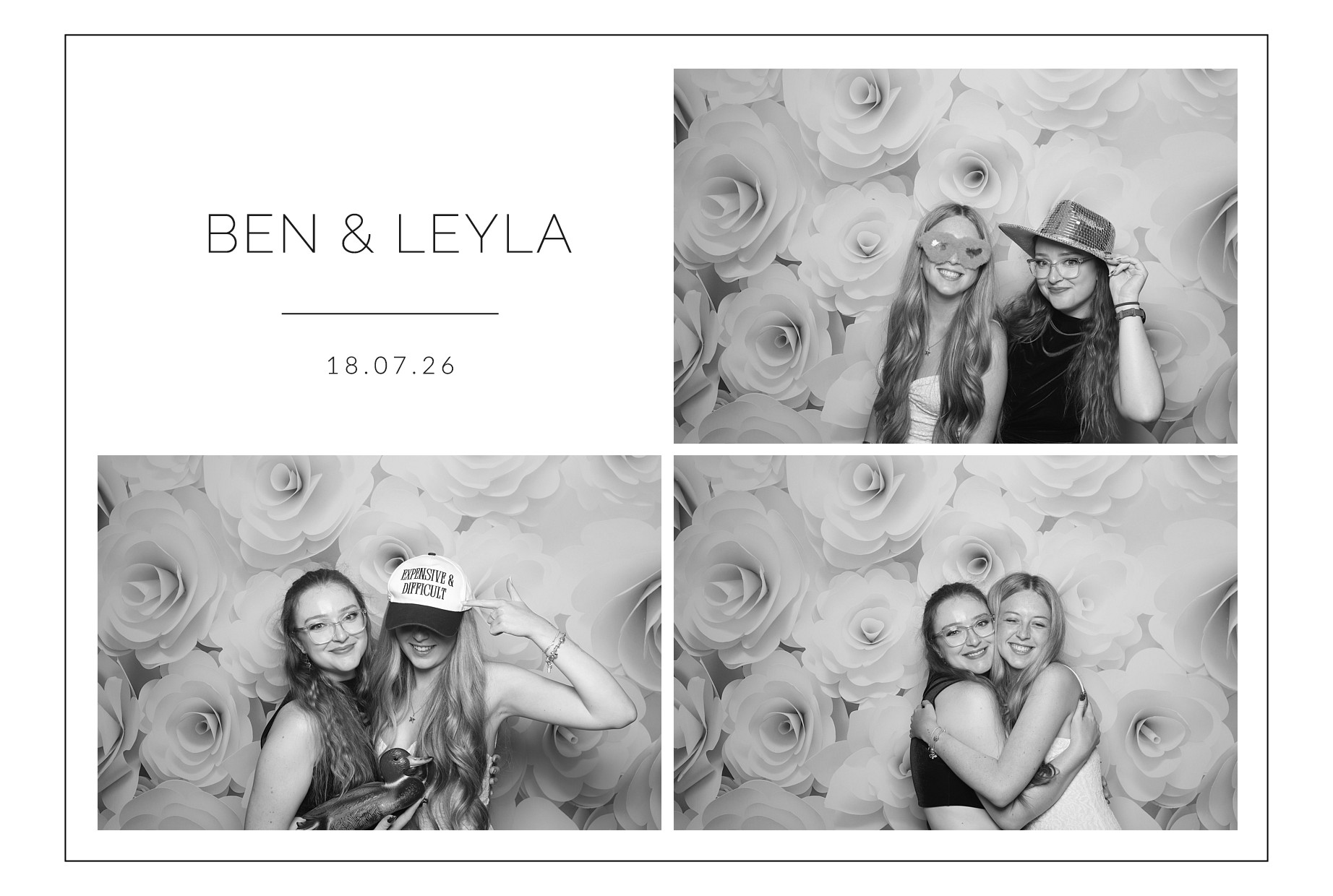 Ben and Layla | View more photos from the event at gallery.blissbooth.co.uk/u/BlissBooth/Ben-and-Layla