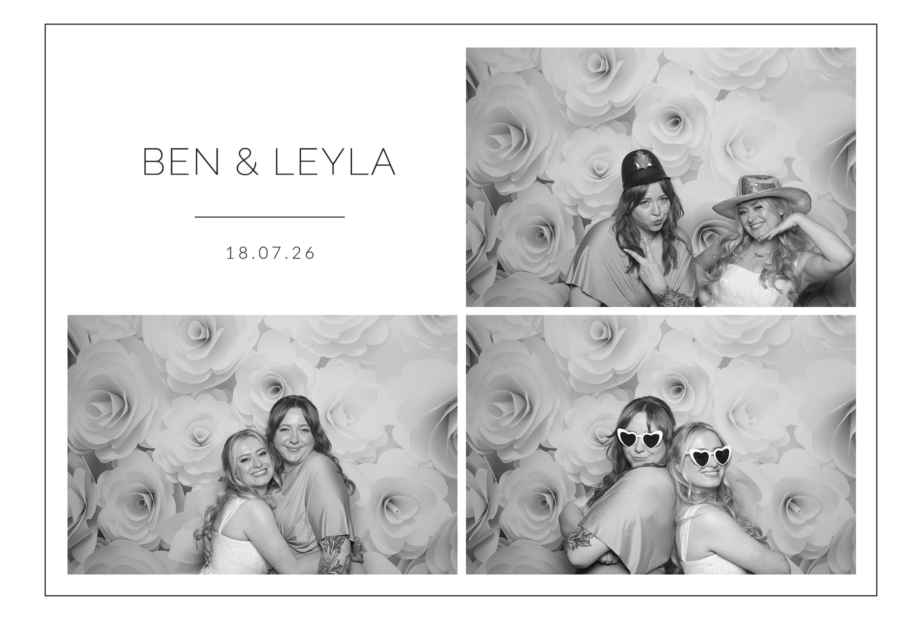 Ben and Layla | View more photos from the event at gallery.blissbooth.co.uk/u/BlissBooth/Ben-and-Layla
