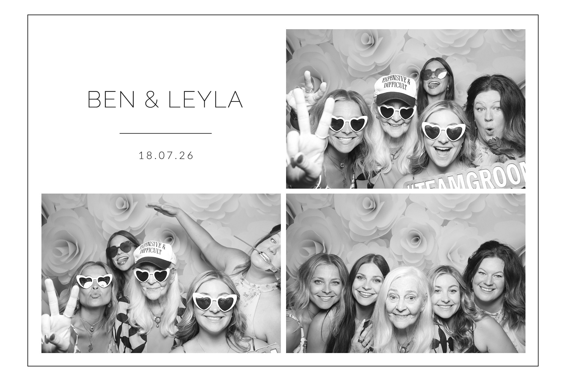 Ben and Layla | View more photos from the event at gallery.blissbooth.co.uk/u/BlissBooth/Ben-and-Layla