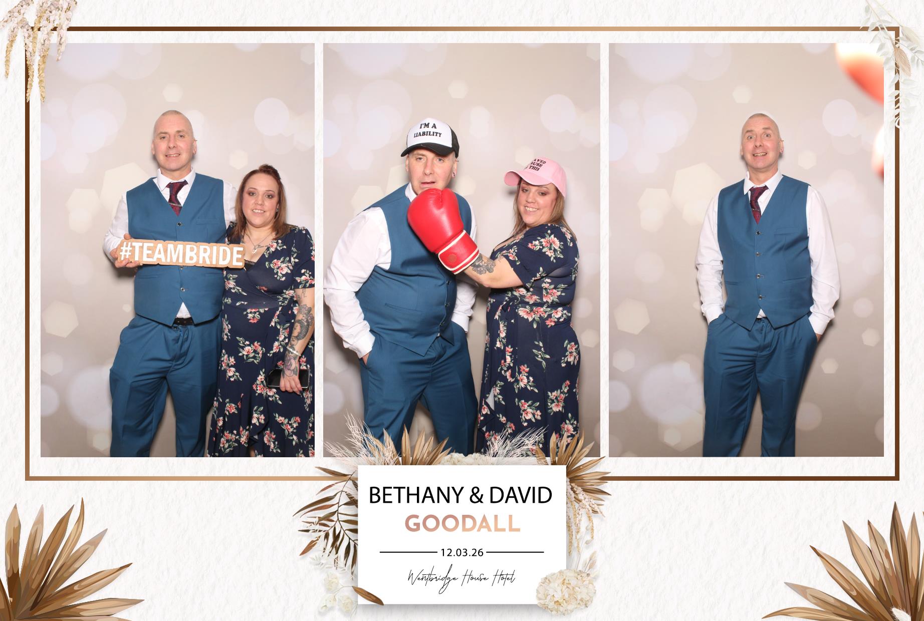 Bethany and David | View more photos from the event at gallery.blissbooth.co.uk/u/BlissBooth/Bethany-and-David