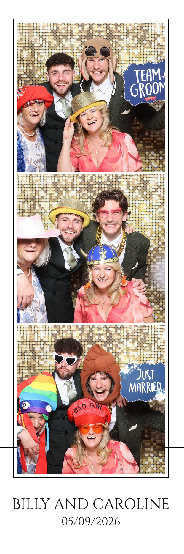 Billy and Caroline | View more photos from the event at gallery.blissbooth.co.uk/u/BlissBooth/Billy-and-Caroline