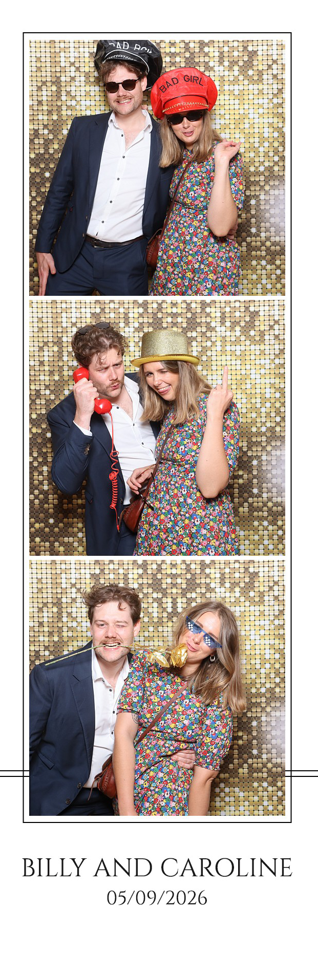 Billy and Caroline | View more photos from the event at gallery.blissbooth.co.uk/u/BlissBooth/Billy-and-Caroline