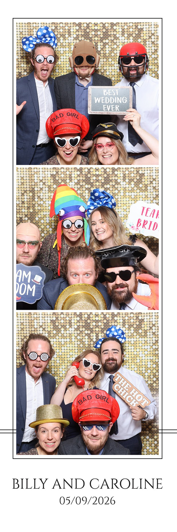 Billy and Caroline | View more photos from the event at gallery.blissbooth.co.uk/u/BlissBooth/Billy-and-Caroline