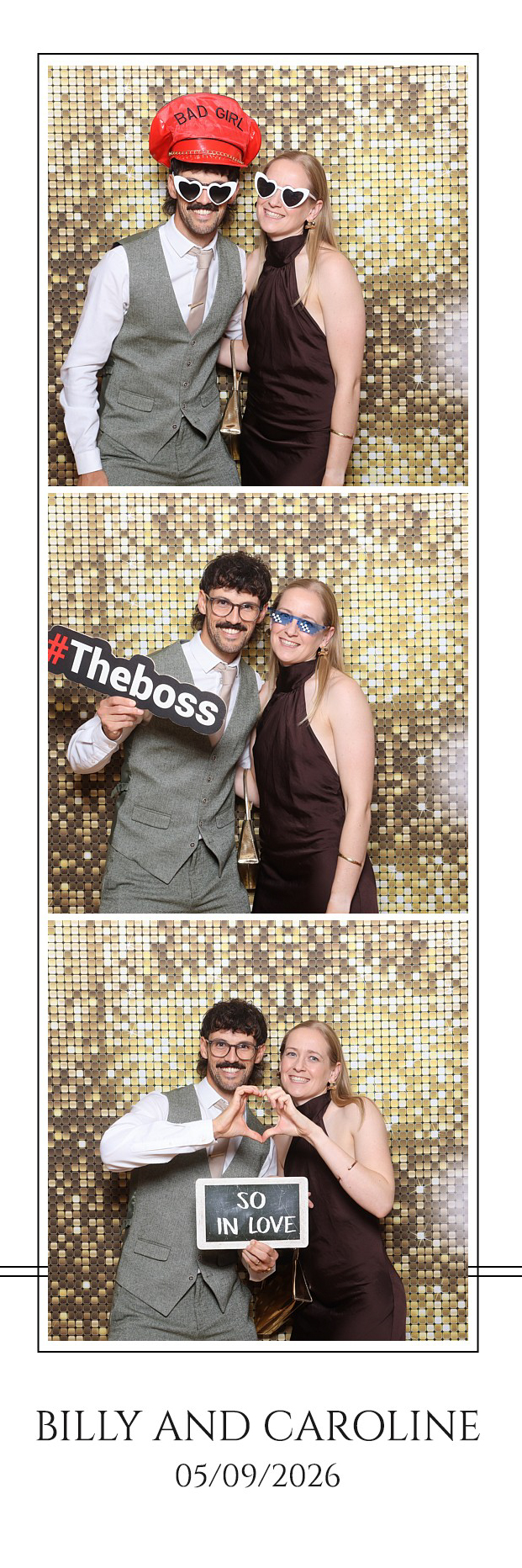 Billy and Caroline | View more photos from the event at gallery.blissbooth.co.uk/u/BlissBooth/Billy-and-Caroline