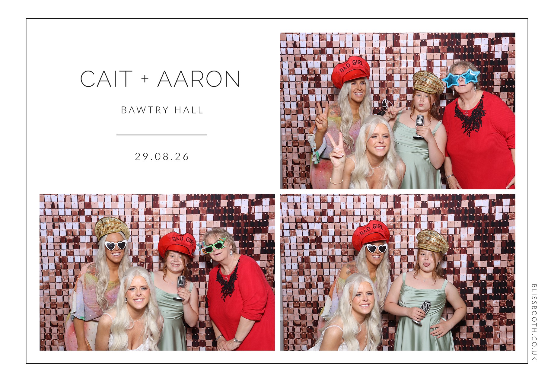 Caitlin and Aaron | View more photos from the event at gallery.blissbooth.co.uk/u/BlissBooth/Caitlin-and-Aaron
