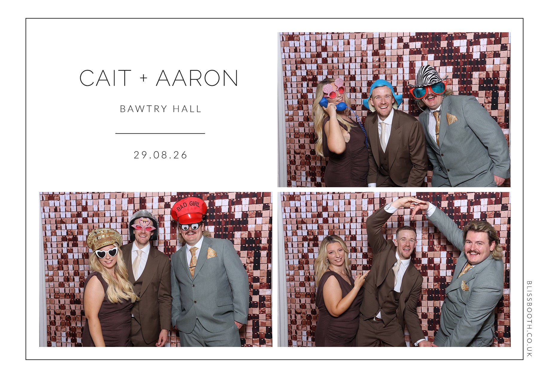 Caitlin and Aaron | View more photos from the event at gallery.blissbooth.co.uk/u/BlissBooth/Caitlin-and-Aaron