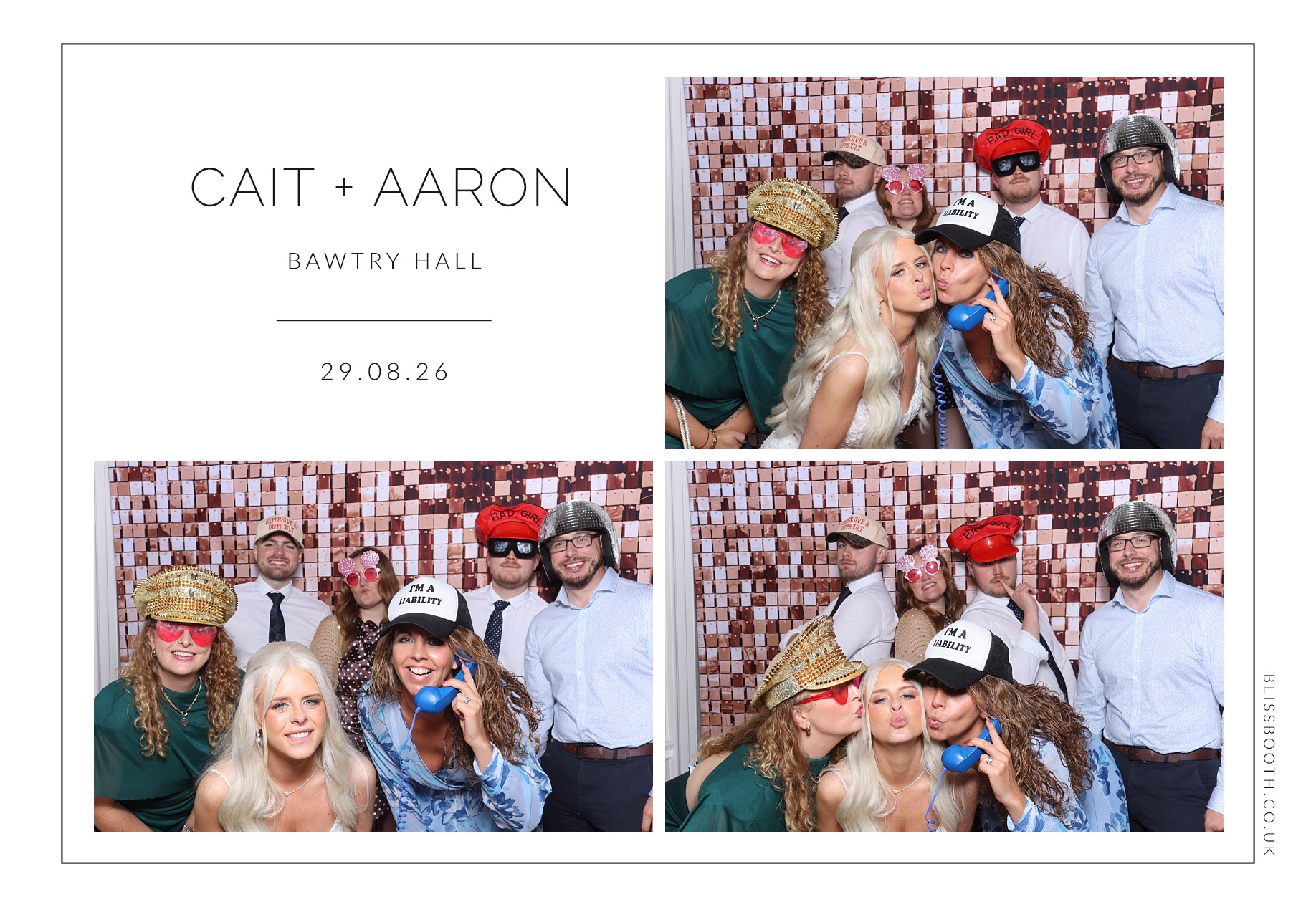 Caitlin and Aaron | View more photos from the event at gallery.blissbooth.co.uk/u/BlissBooth/Caitlin-and-Aaron