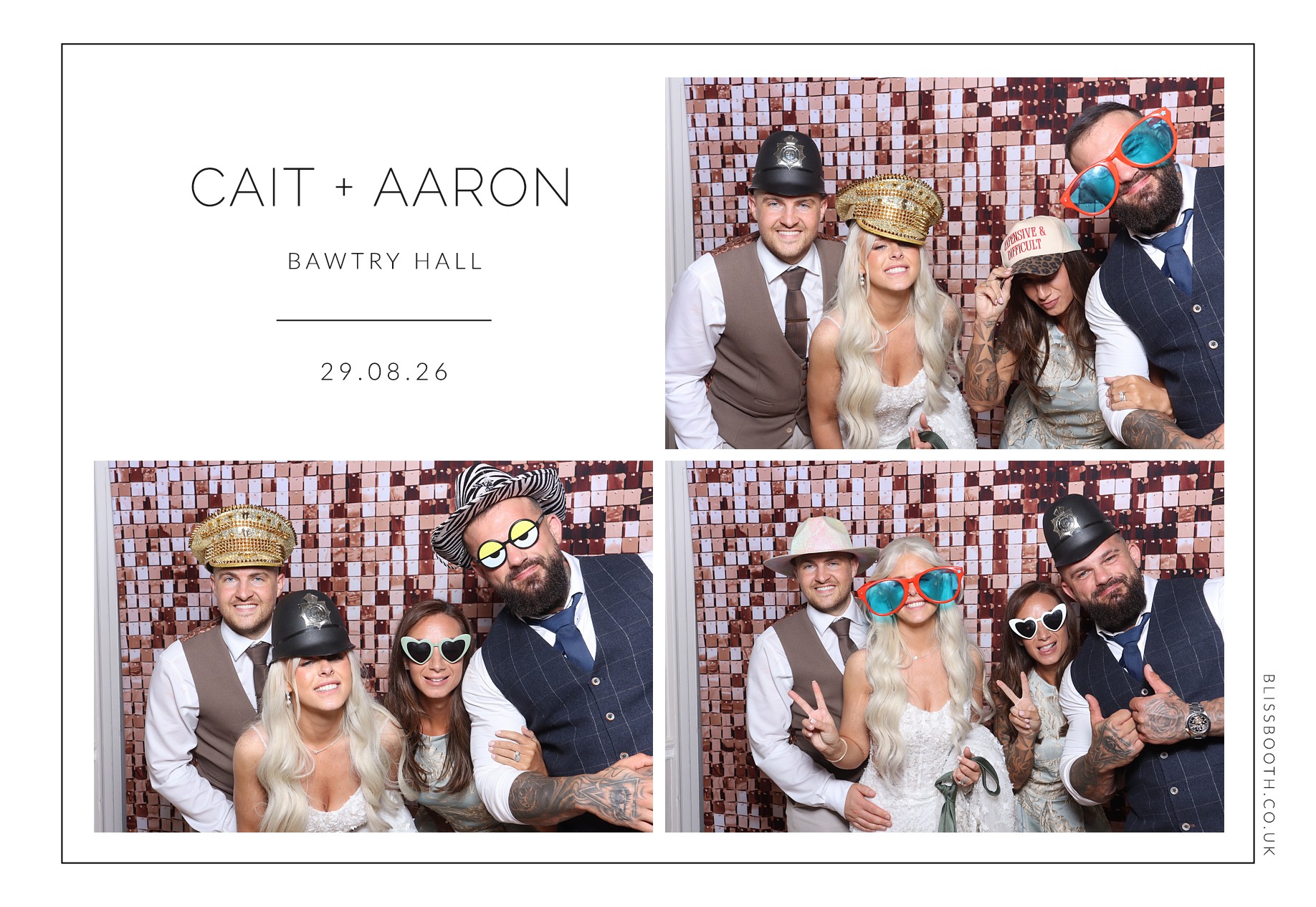 Caitlin and Aaron | View more photos from the event at gallery.blissbooth.co.uk/u/BlissBooth/Caitlin-and-Aaron
