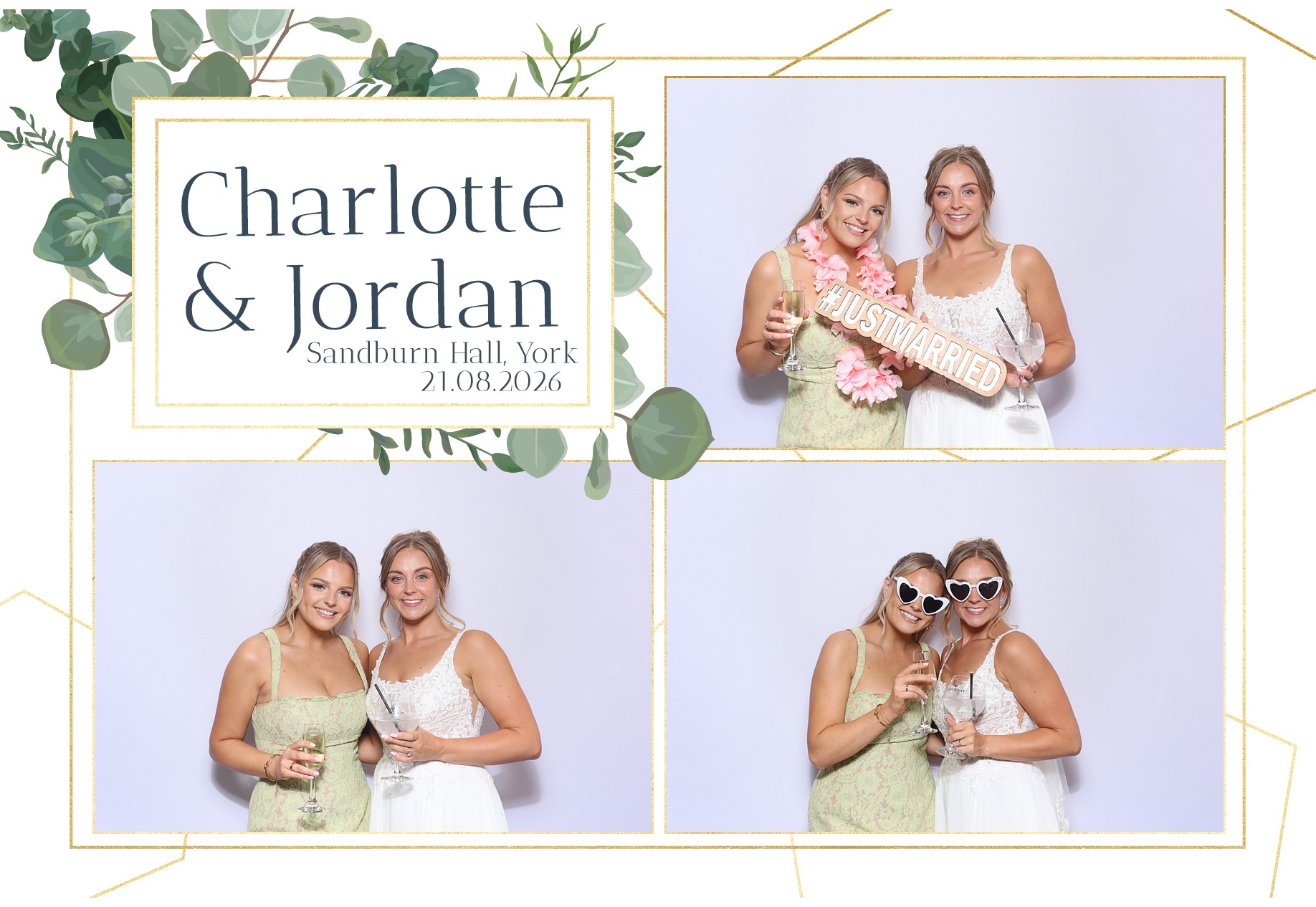 Charlotte and Jordan | View more photos from the event at gallery.blissbooth.co.uk/u/BlissBooth/Charlotte-and-Jordan