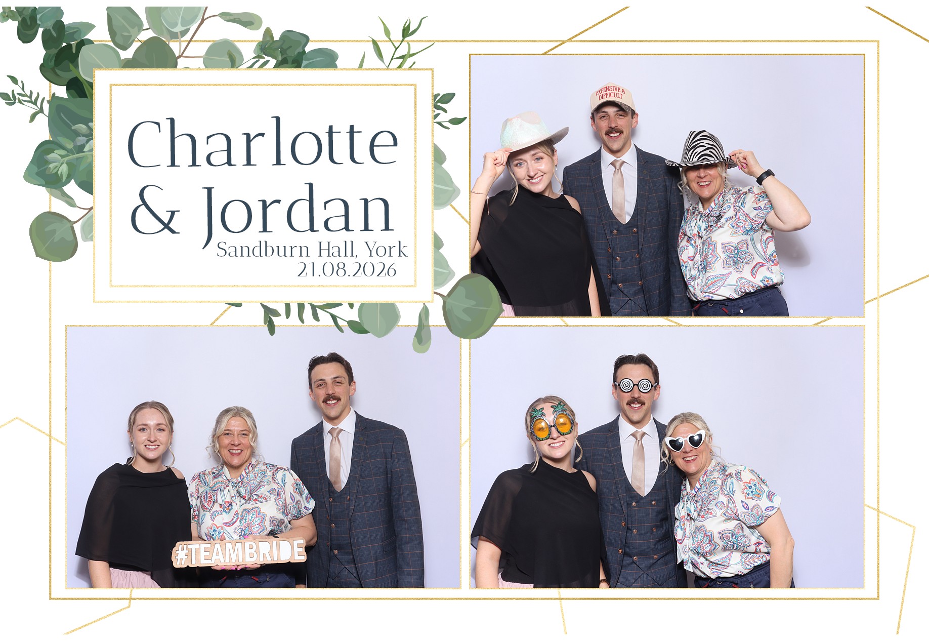 Charlotte and Jordan | View more photos from the event at gallery.blissbooth.co.uk/u/BlissBooth/Charlotte-and-Jordan