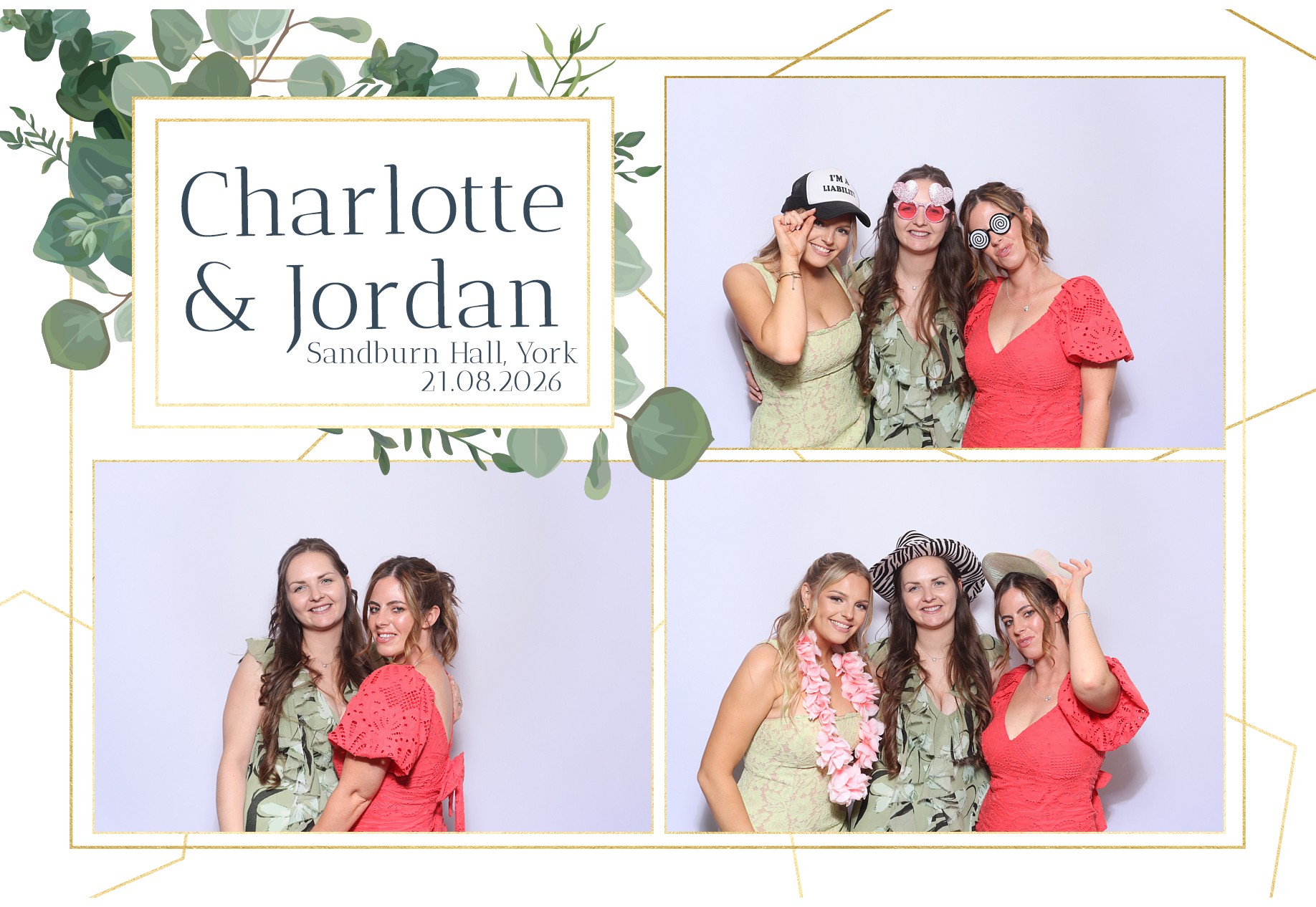 Charlotte and Jordan | View more photos from the event at gallery.blissbooth.co.uk/u/BlissBooth/Charlotte-and-Jordan
